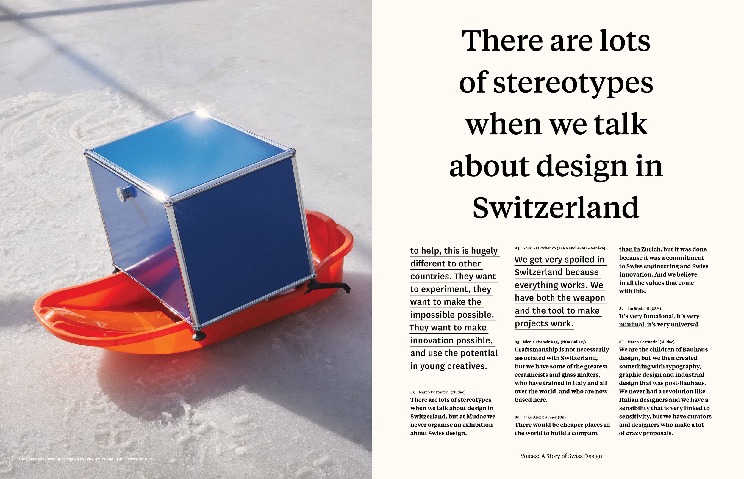 'Voices: A Story of Swiss Design'