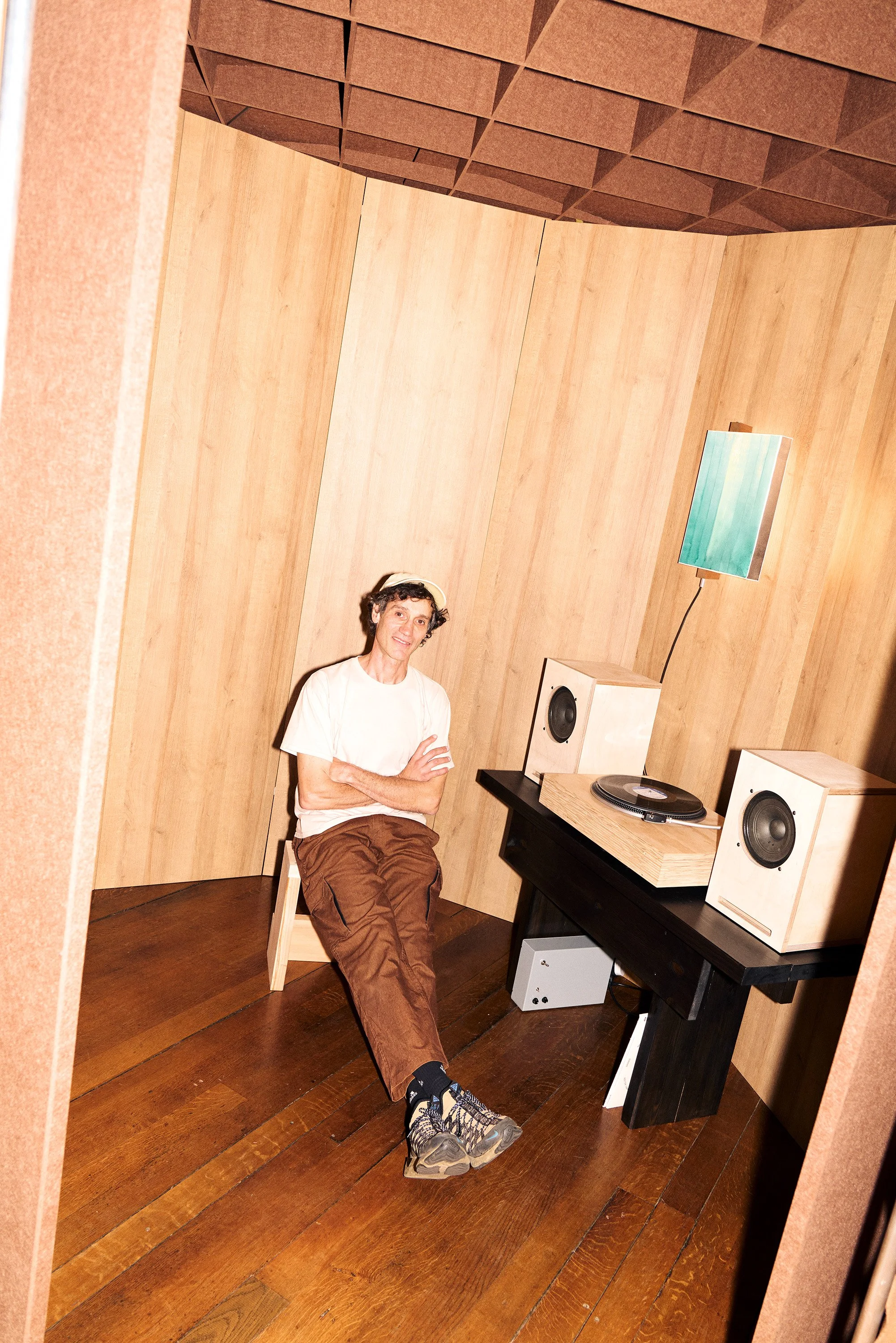  Tomás Alonso, the designer of  El Salón  (Images by  Kane Hulse ). 