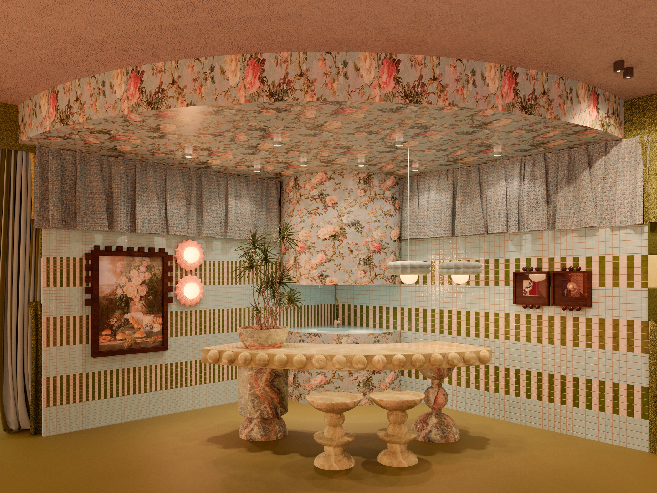  A visualisation of  Feel the Shift , Masquespacio’s installation for Maison&amp;Objet (image: courtesy of Maison&amp;Objet). 