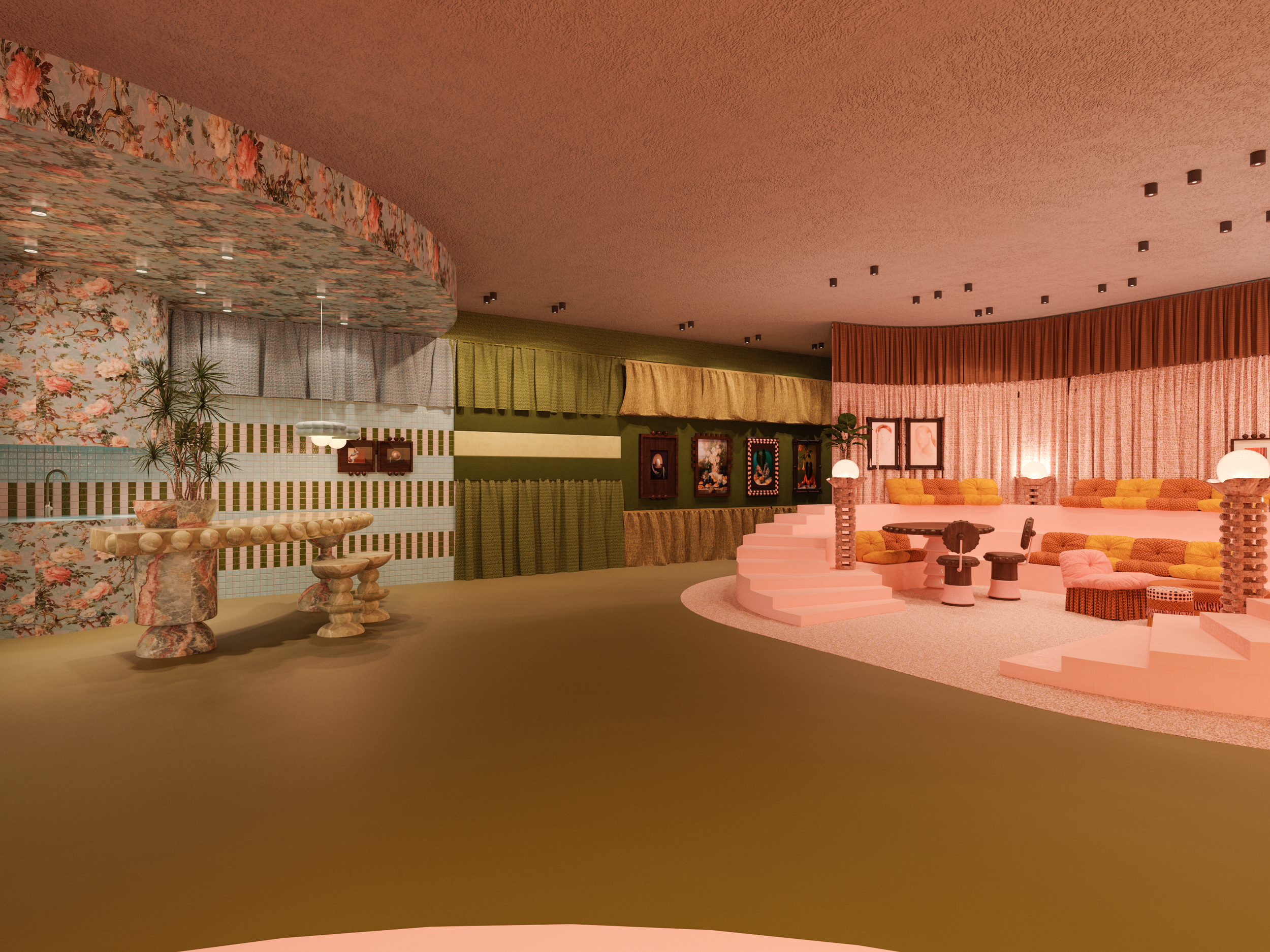  A visualisation of  Feel the Shift , Masquespacio’s installation for Maison&amp;Objet (image: courtesy of Maison&amp;Objet). 