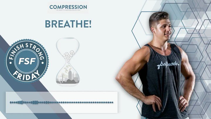#FInishStrongFriday! 🔥 It's sometimes easy to forget how important it is to just breathe and get oxygen into our bodies. One good breathing exercise to follow is the Wim Hof Method. Among other things, it can boost your energy and willpower. Things 
