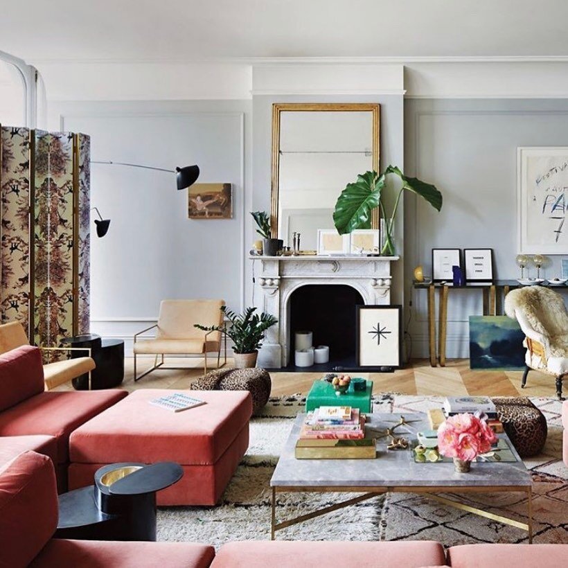 Jenna Lyons&rsquo; Soho loft is a room I return to often through one of my favorite coffee table books and video tours. The textural elements are ... *chef&rsquo;s kiss* 
.
.
.
Sent via @planoly #planoly  #interiorsofinstagram #myinteriorstyle #decor