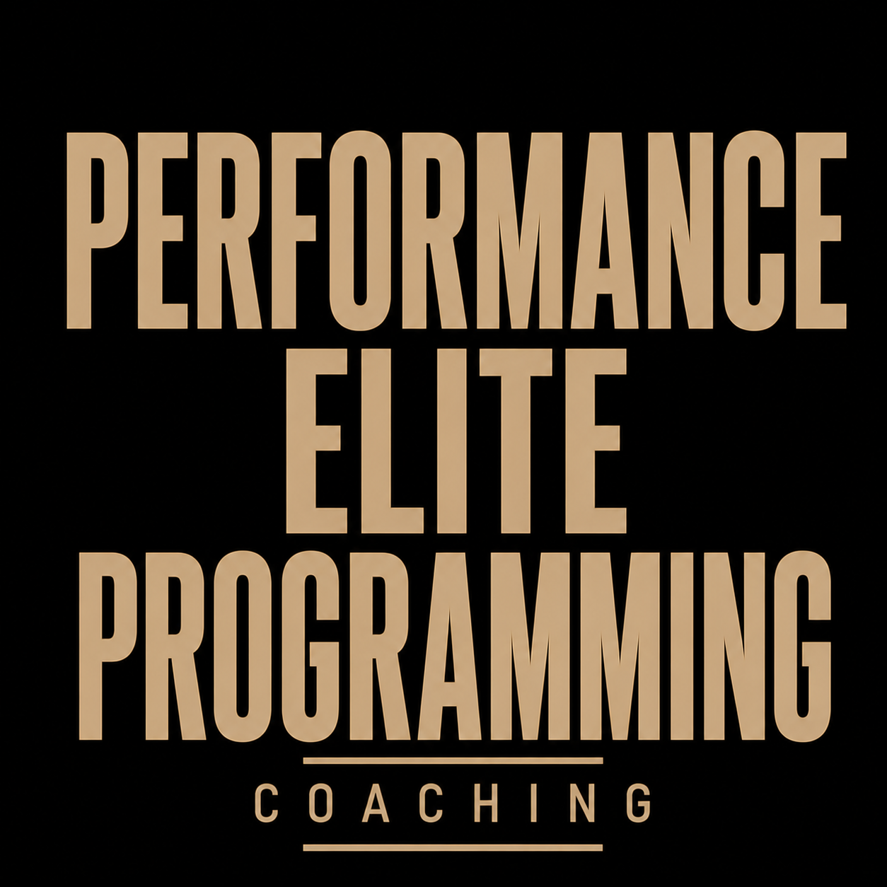 Performance Elite Training