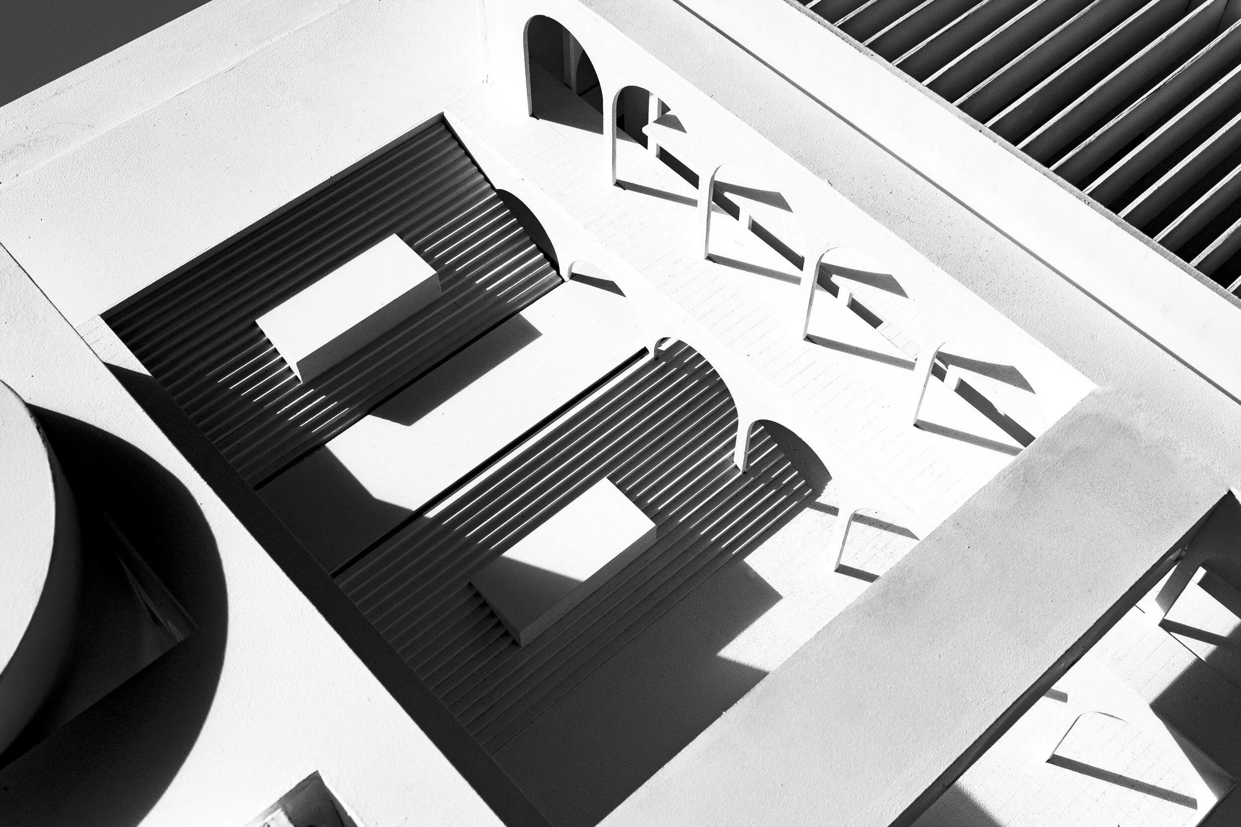 1/4"=1' Scale Section Model Photograph 