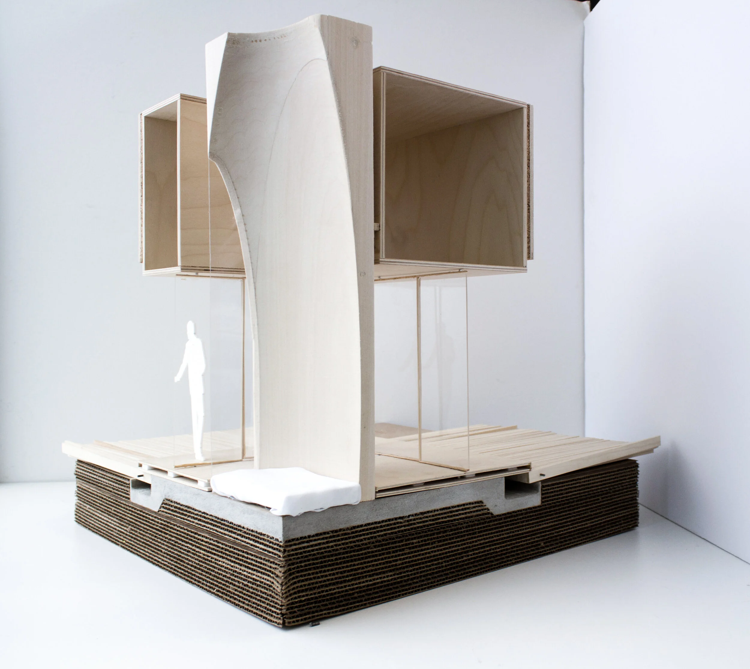 1" = 1' Detail Section Model