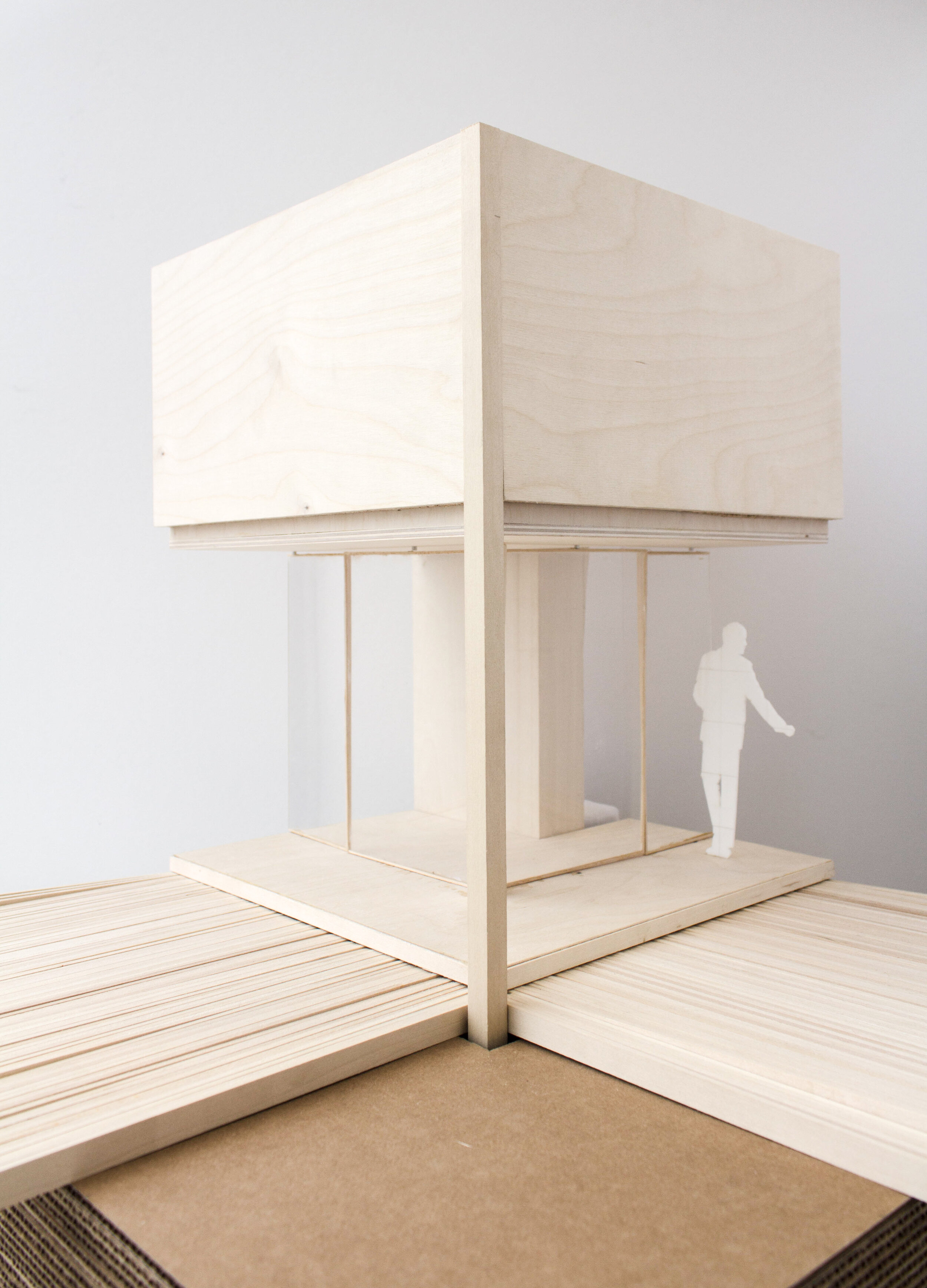 1" = 1' Detail Section Model