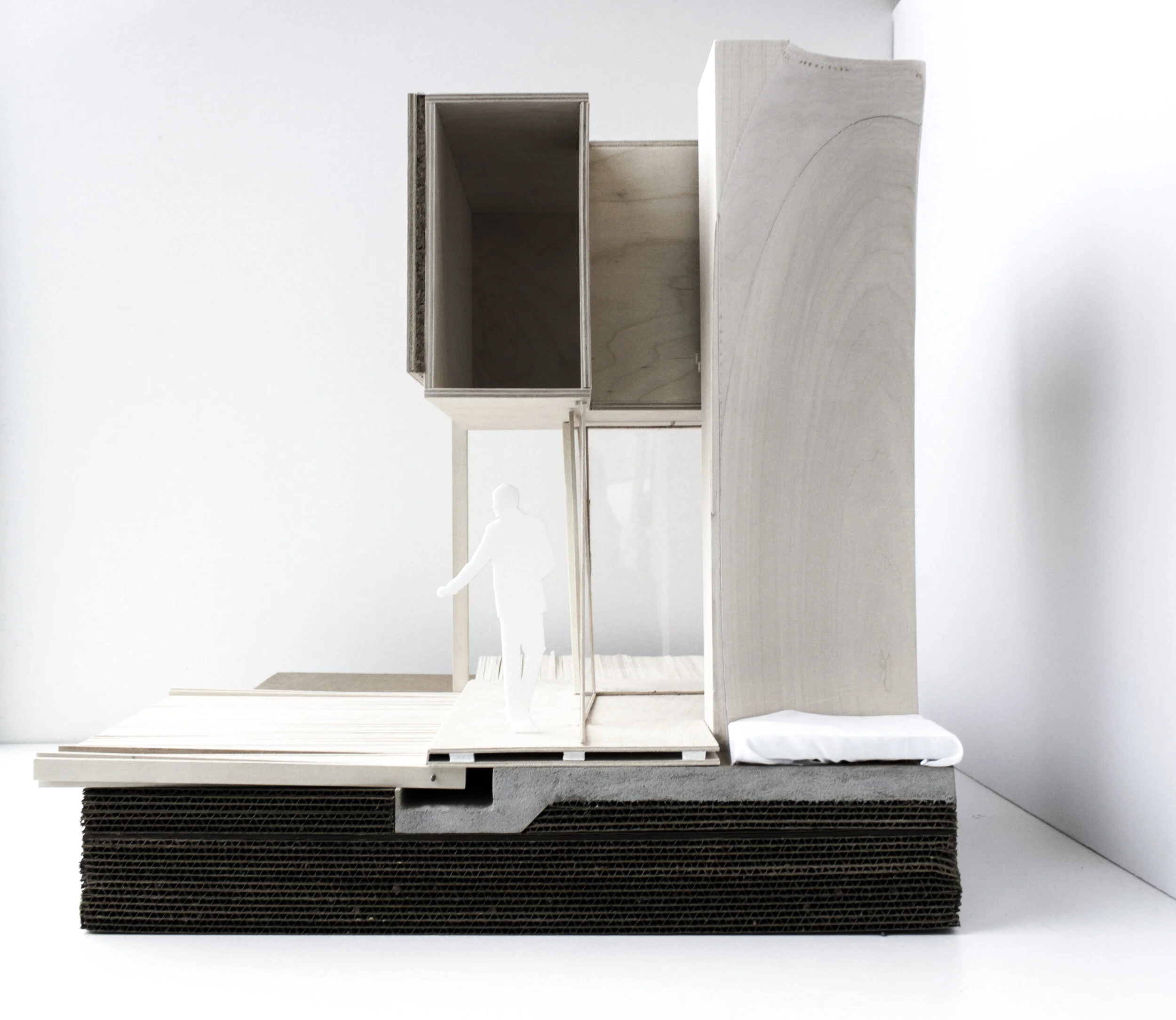 1" = 1' Detail Section Model