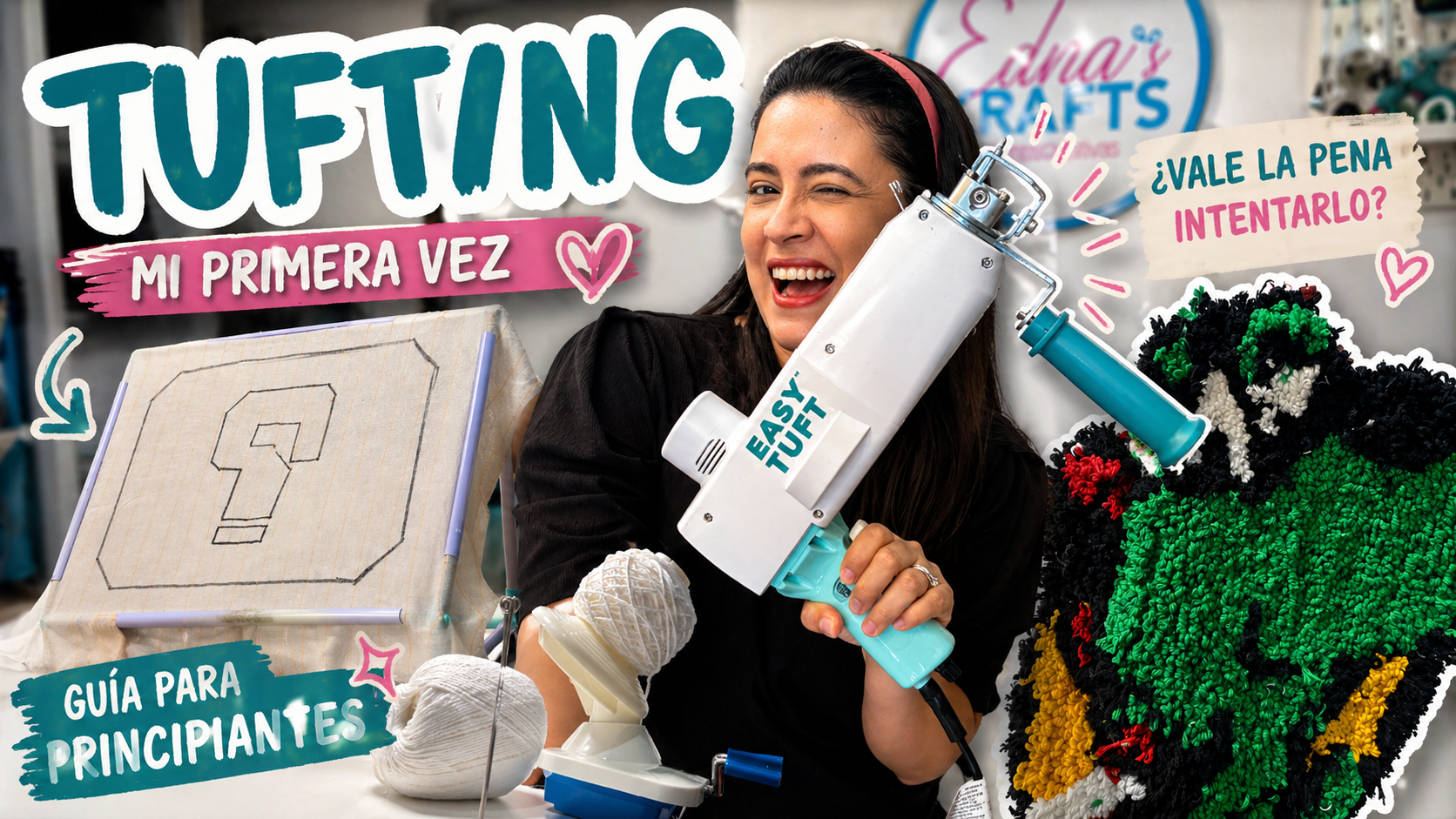 Iniciando en Tufting (Guía para principiantes + errores reales)