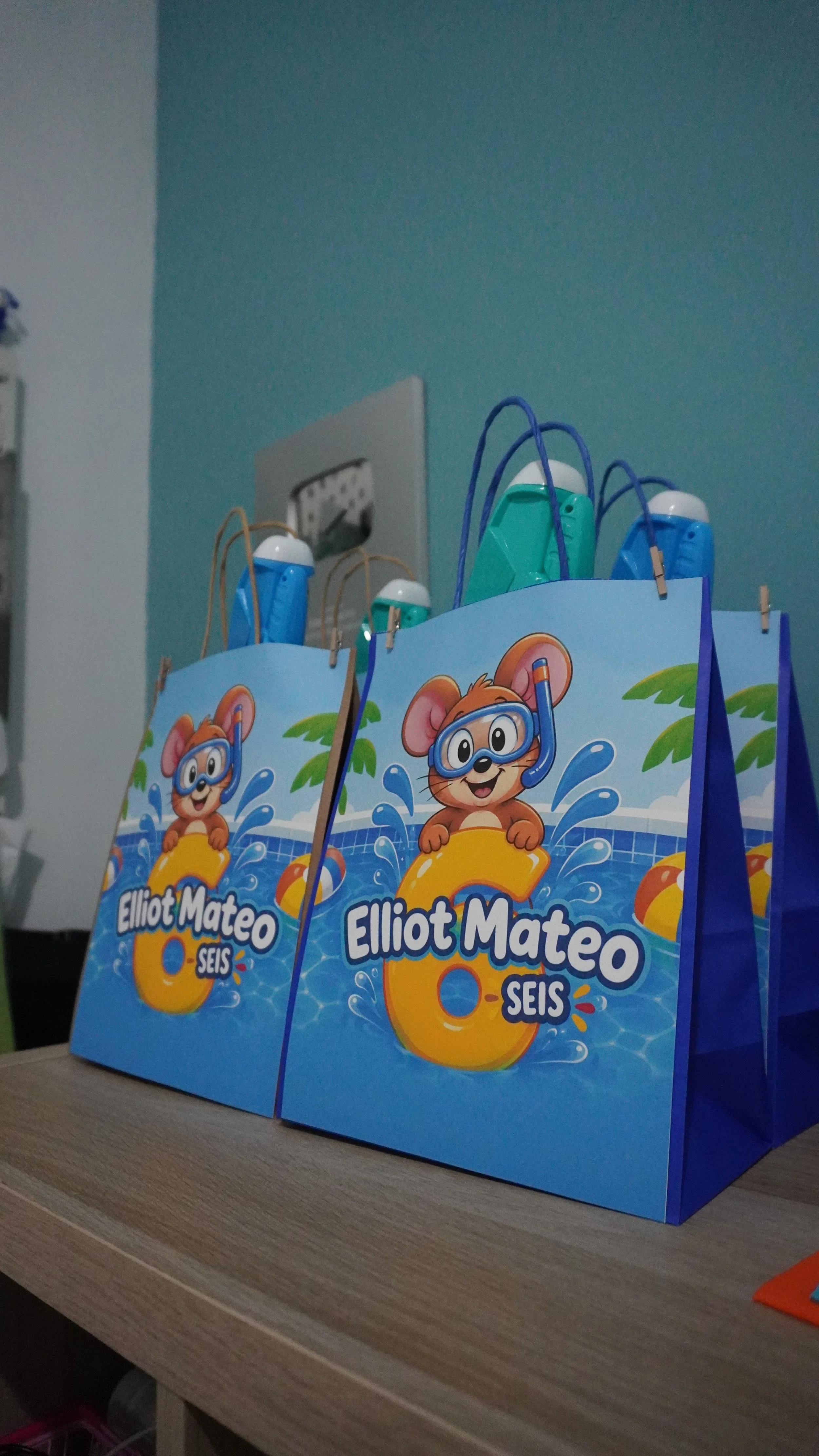 Bolsitas sorpresa económicas y personalizadas para invitados de una fiesta infantil