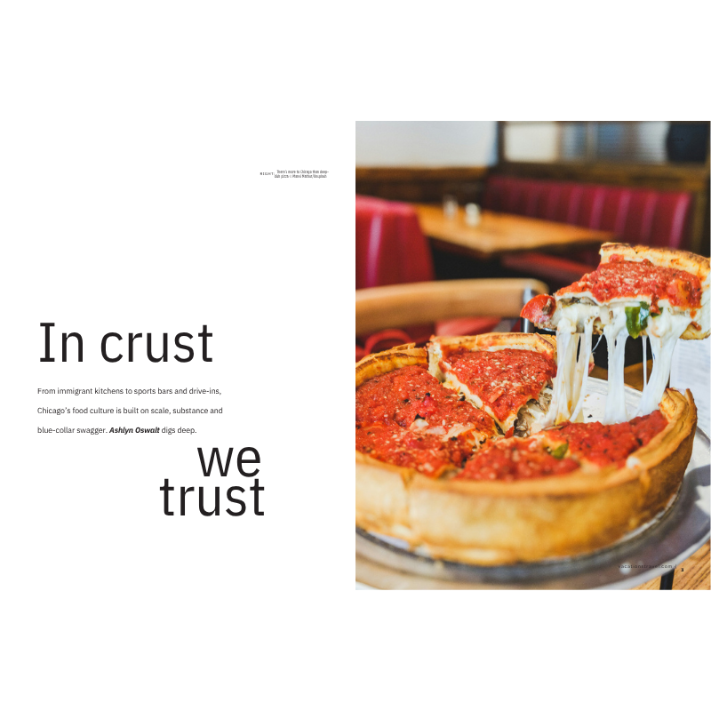 In Crust We Trust / Vacations & Travel