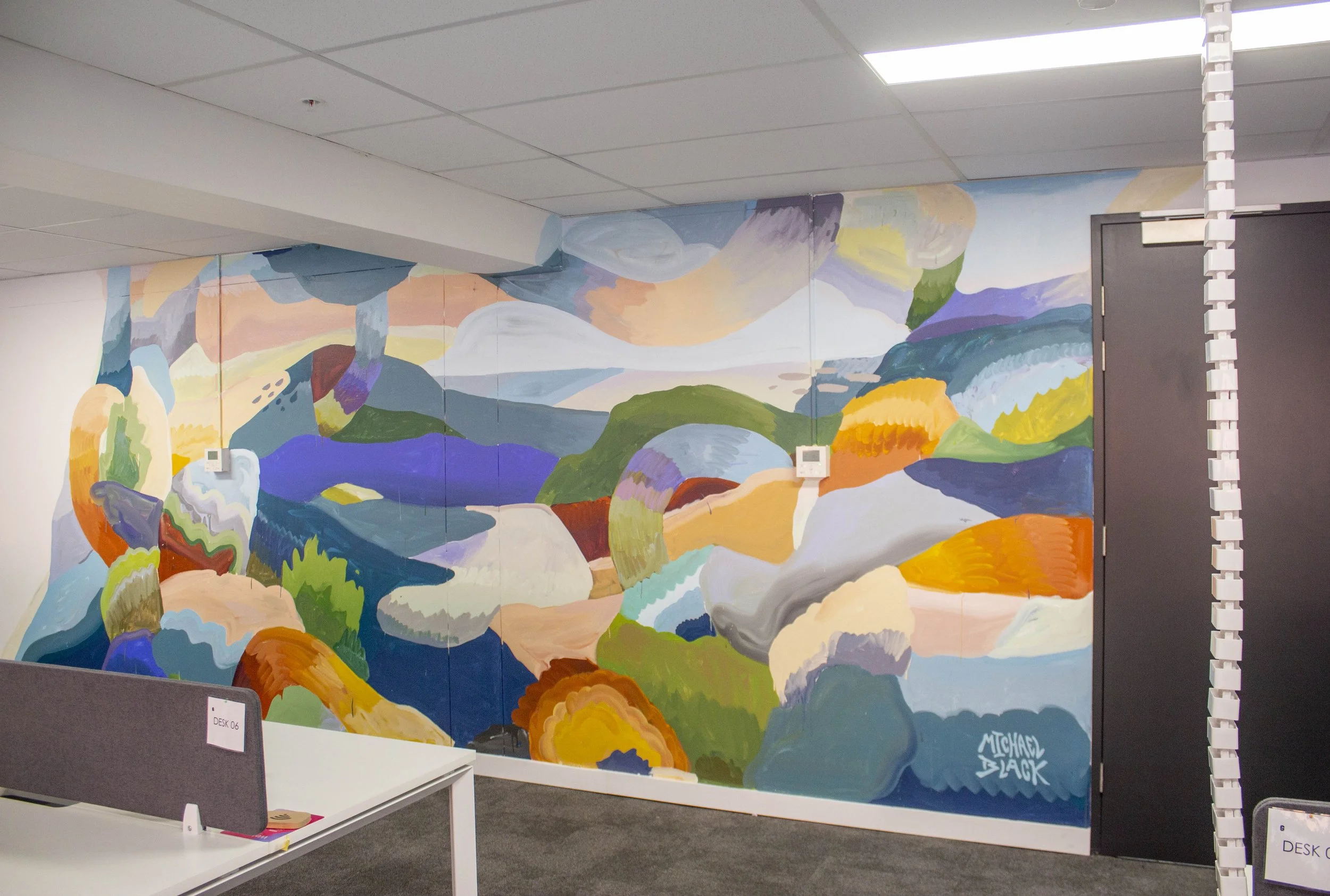 Sydney Office - Interior mural