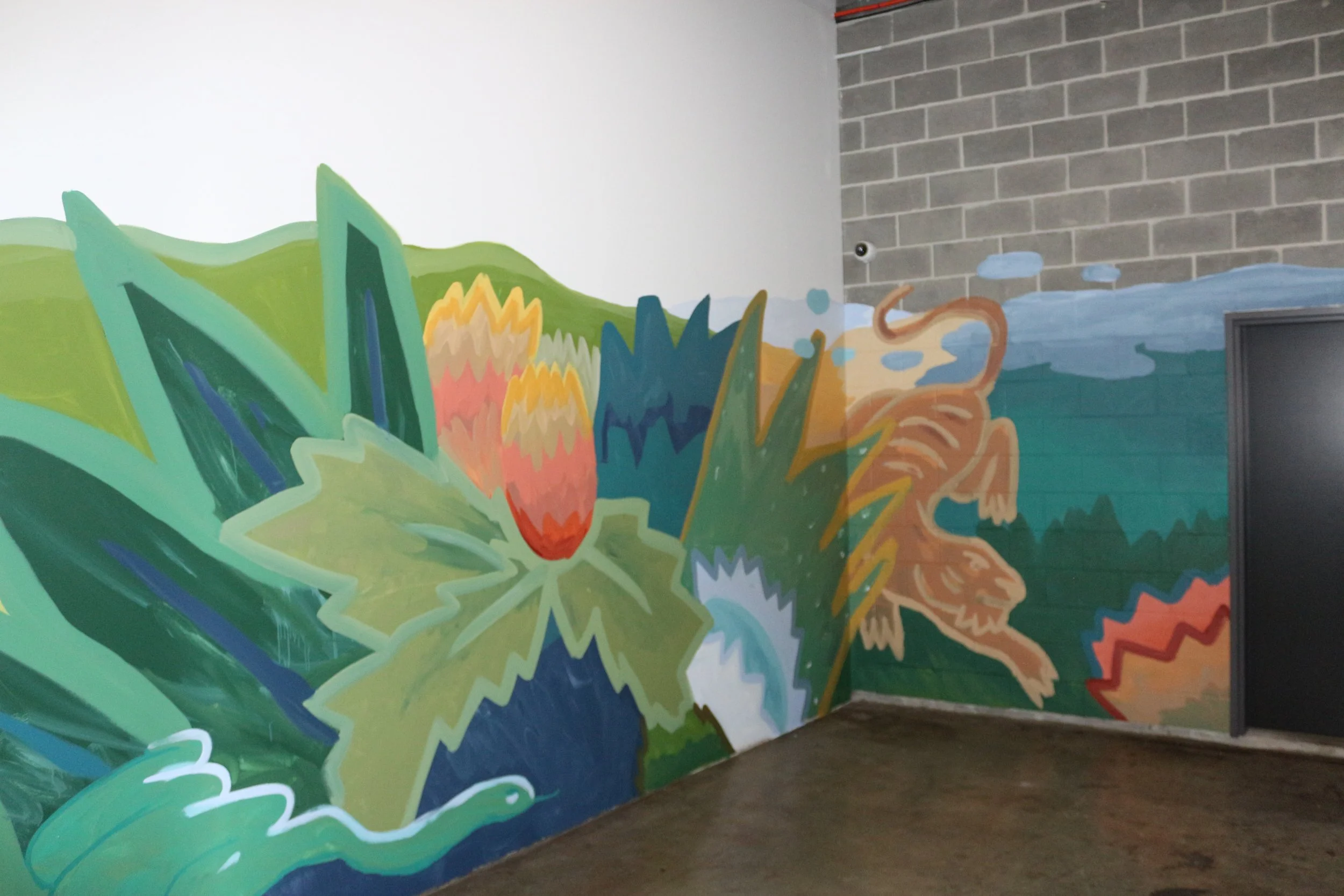 Office Lobby Mural