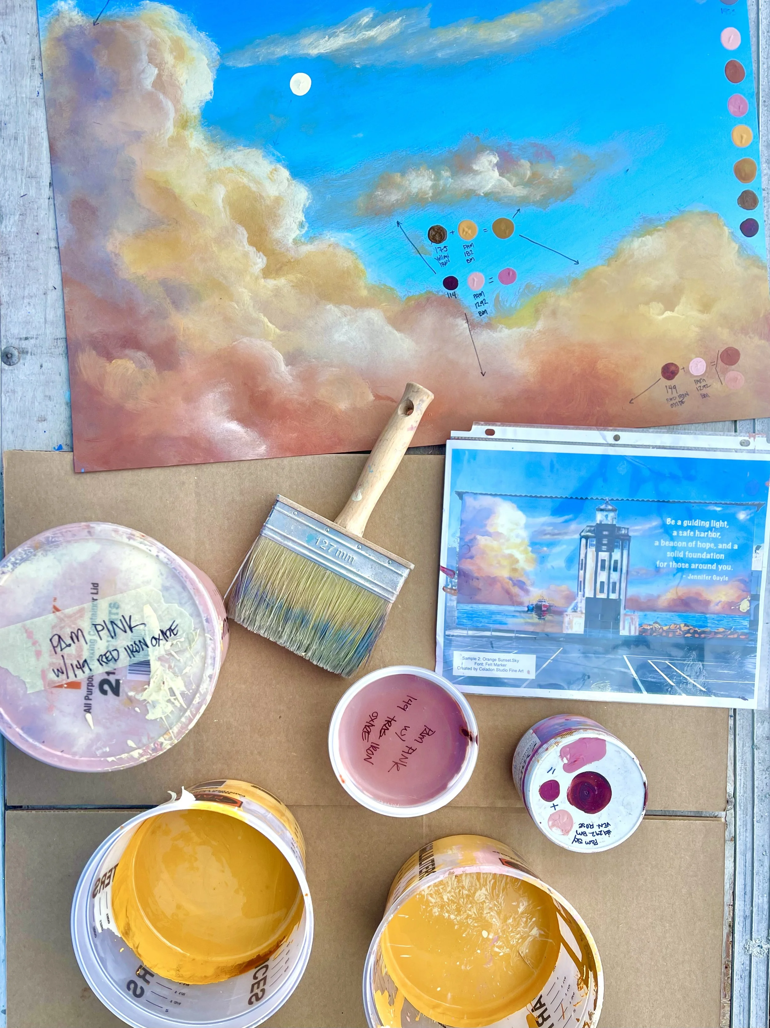 The Art of Cloud Murals