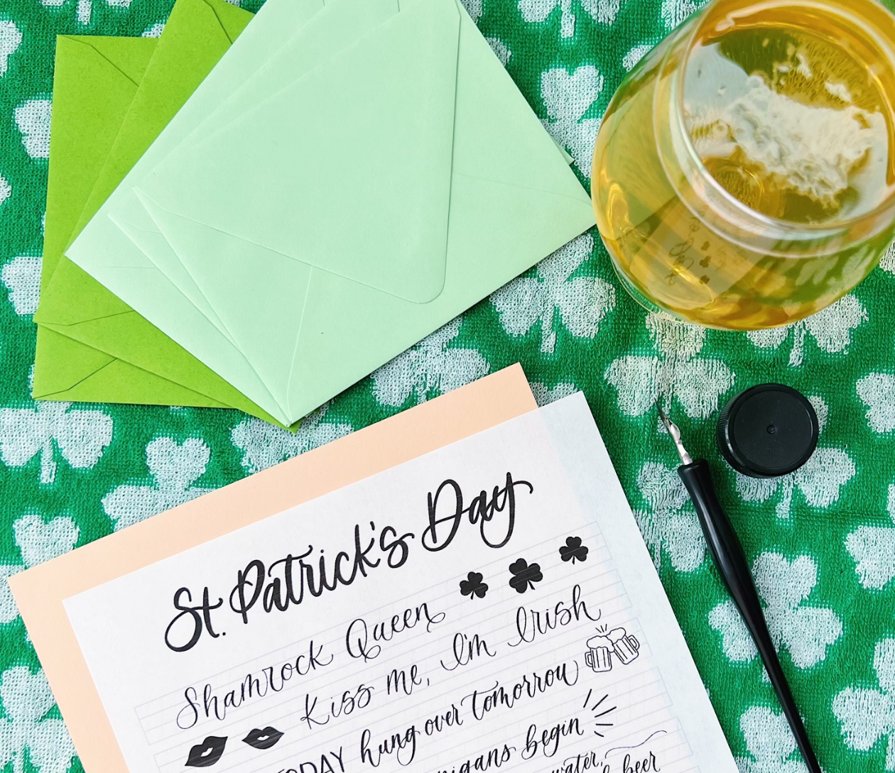 Modern Calligraphy for Beginners at Longs Peak Pub & Taphouse