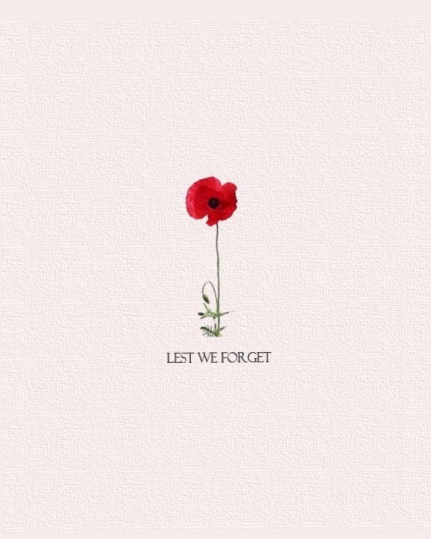 They shall grow not old, as we that are left grow old; Age shall not weary them, nor the years condemn. At the going down of the sun and in the morning, we will remember them.
Lest we forget
#anzacday2022 #lestweforget #wewillremember