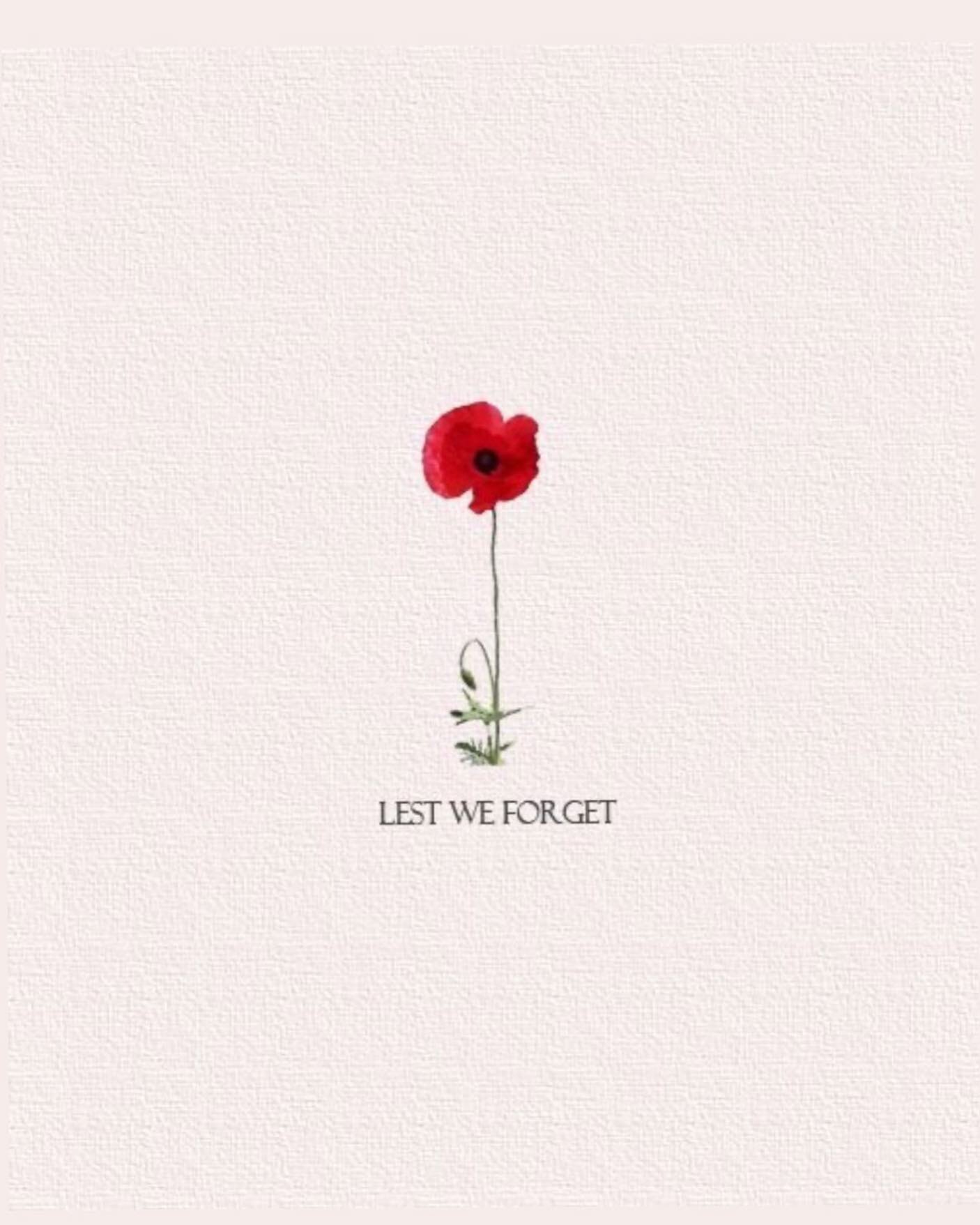 They shall grow not old, as we that are left grow old; Age shall not weary them, nor the years condemn. At the going down of the sun and in the morning, we will remember them.

Lest we forget 

#anzacday2022 #lestweforget #wewillremember