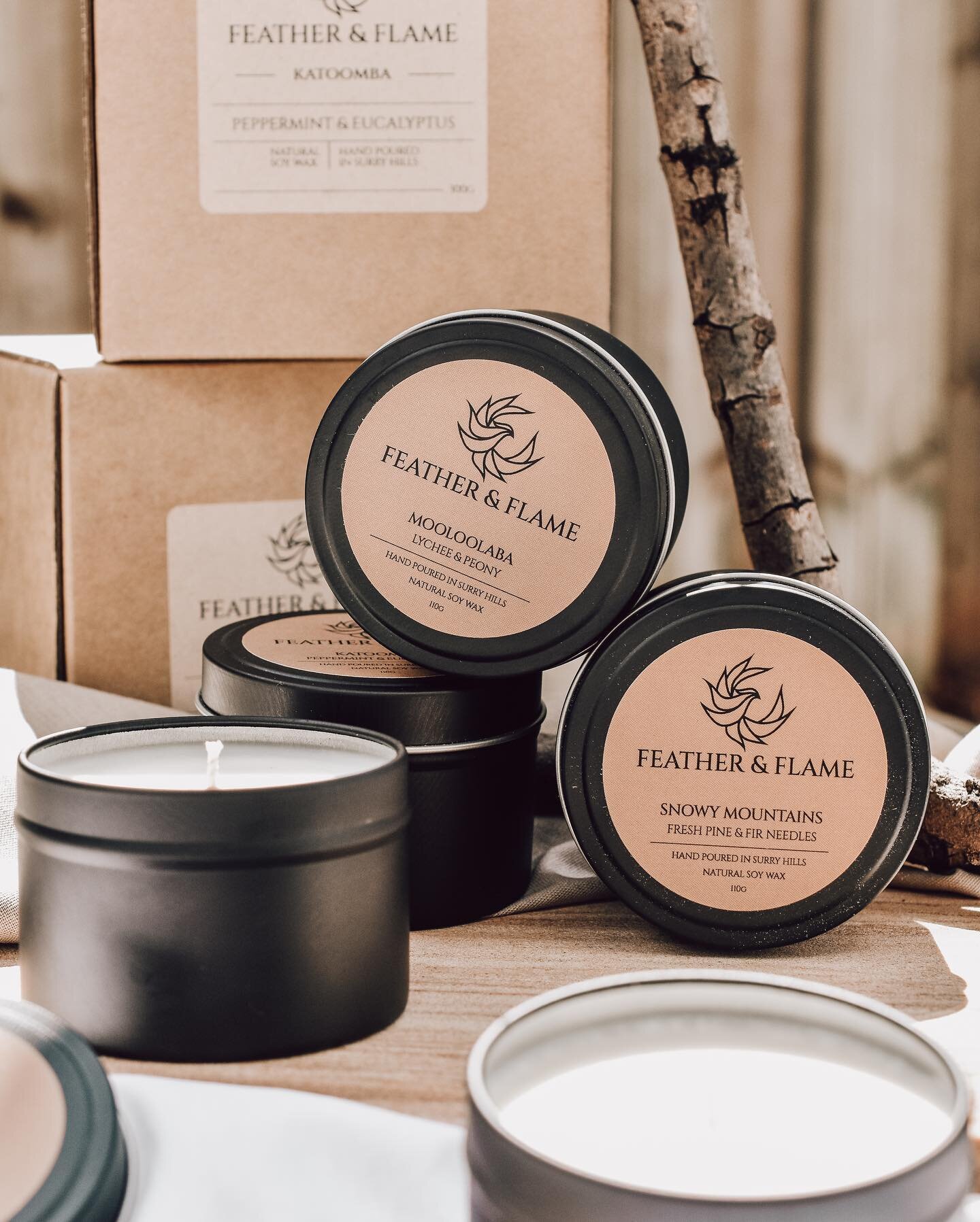 Have you tried our travel tins yet?

They are the perfect size to take anywhere, so you always have your favourite scent nearby!

📷 - @qwirkiandco 
.
.
.
.
.
#featherandflame #traveltins #traveltincandle #candlelover #ecoconscious #smallbizau #scent