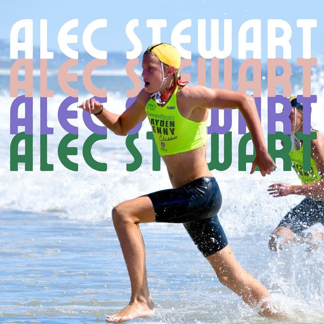 Alec Stewart

@the_alec_train_ is an elite surf lifesaving athlete from @alexsurfclub 

Last year he was a regular fixture on the podium for his age. This year he looks to solidify his dominance and prepare for open age racing in coming years.

Alec 