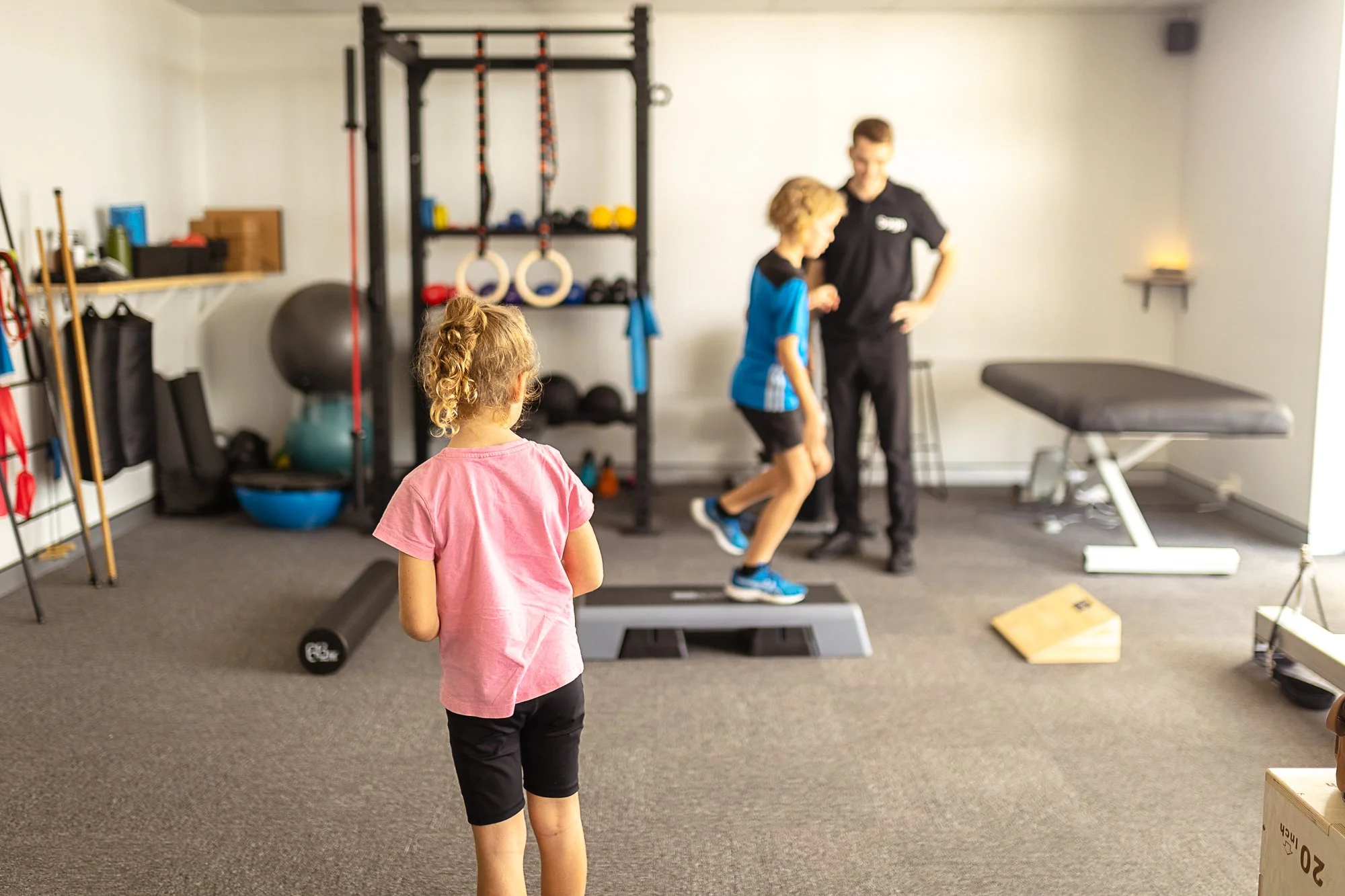 NDIS participating in exercise group