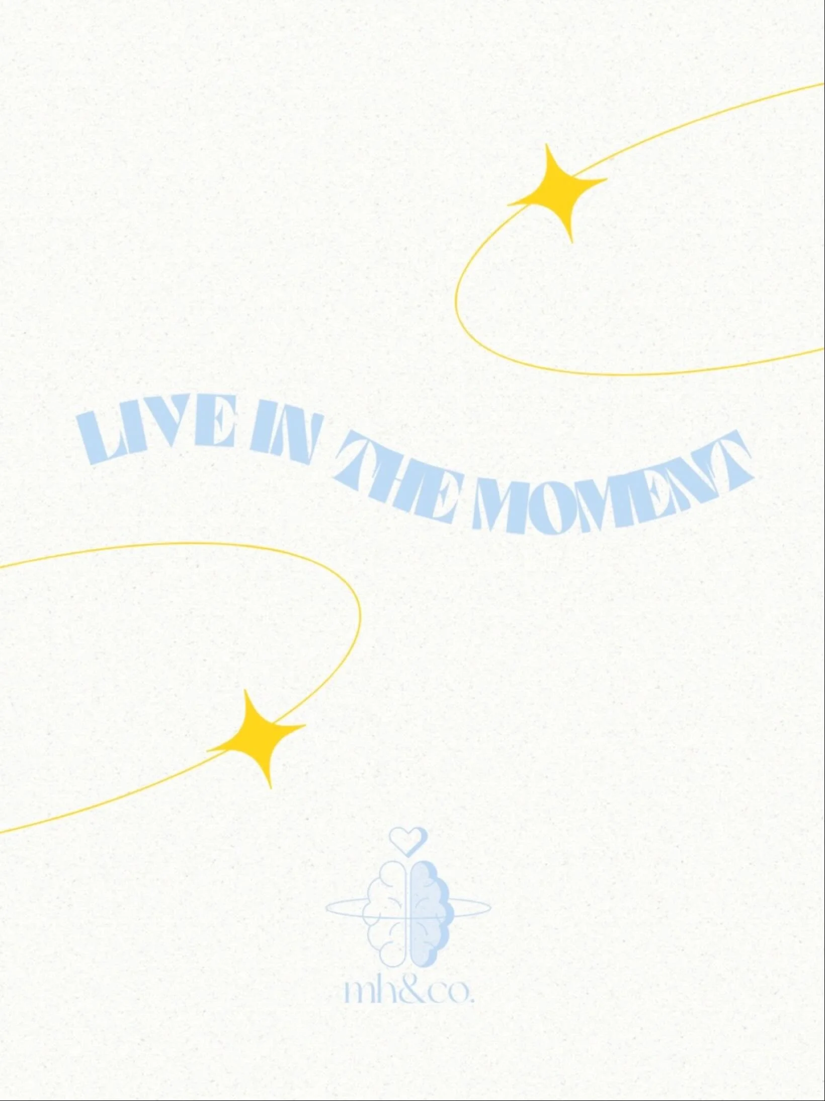The present is the only place where life is actually happening. Slow down, notice the little things, and let yourself fully experience now.

Have a great day⚡️🩵😁&nbsp;
.
.
.
Want to learn more about us? Check us out at mentalhealthandco.com. Link i