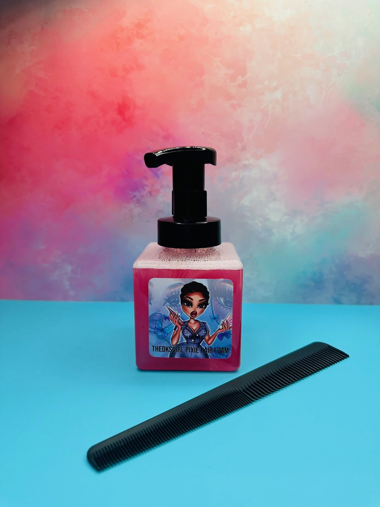 DKS Pixie Hair Foam Moisturizing Hair Foam   8 fl oz (240 mL) 130–150 pumps per bottle