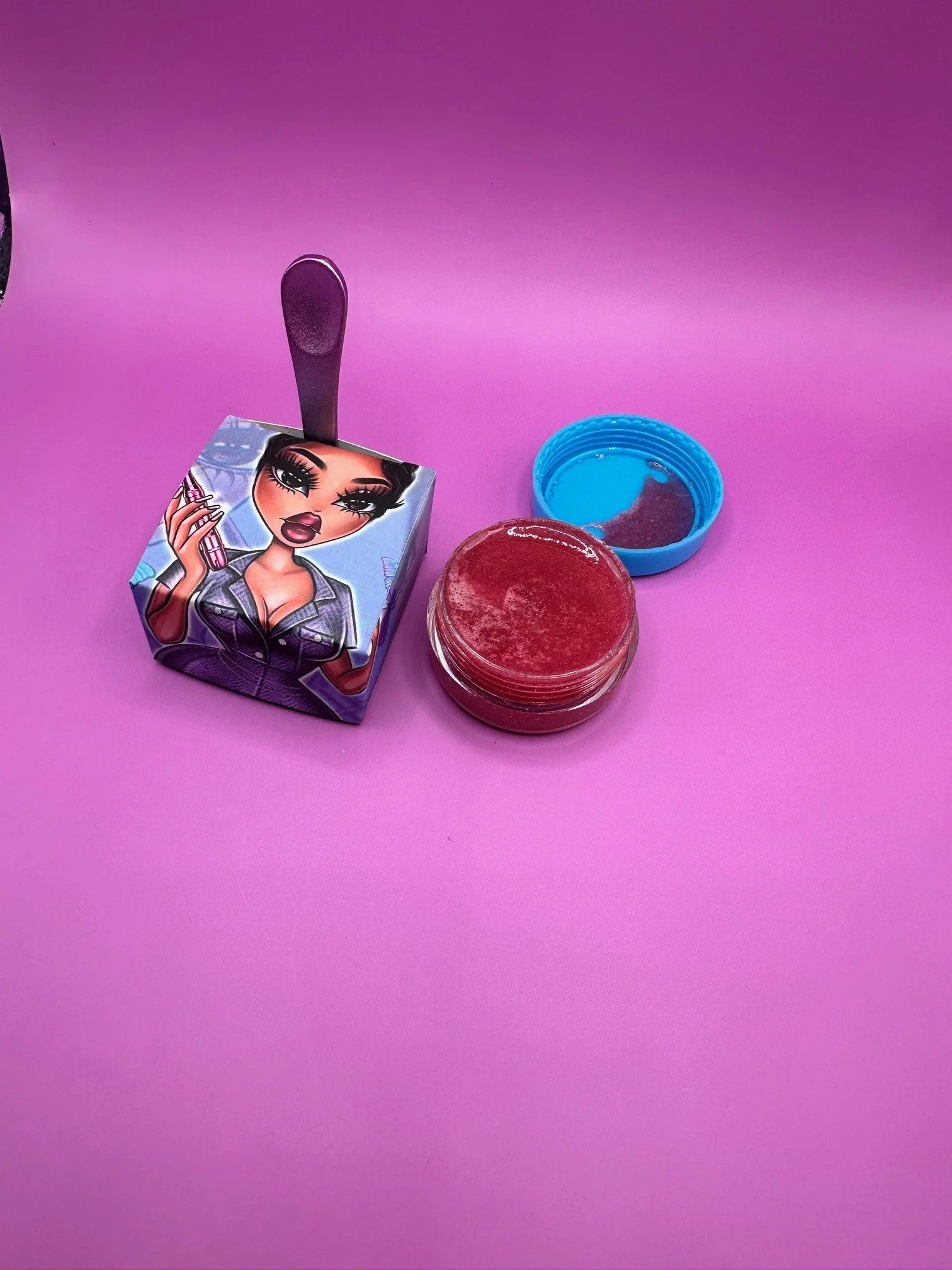 DKS Lip sugar scrub (Watermelon Flavor) Deep pink