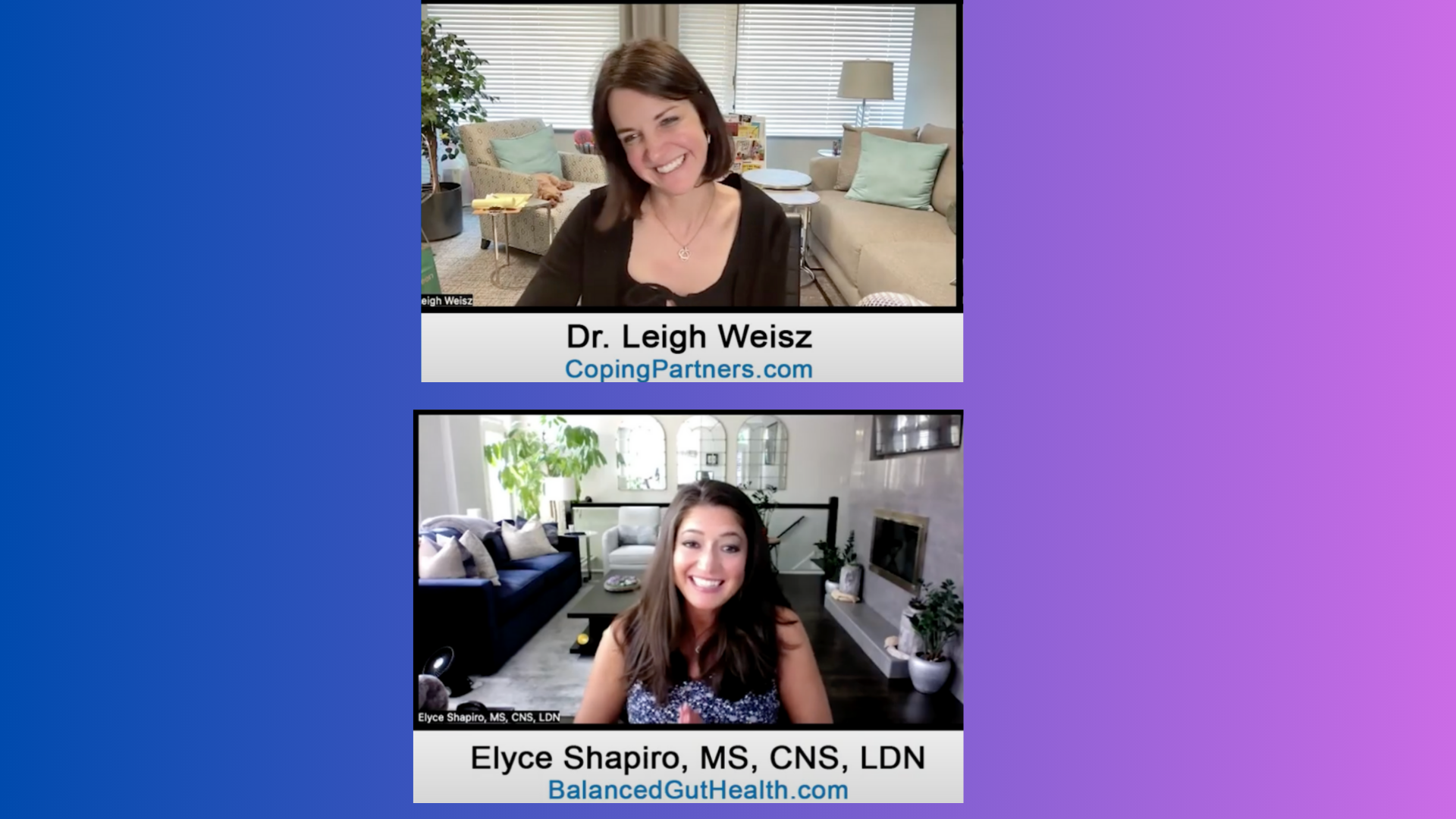 My Conversation with Dr. Leigh Weisz on The Coping Podcast