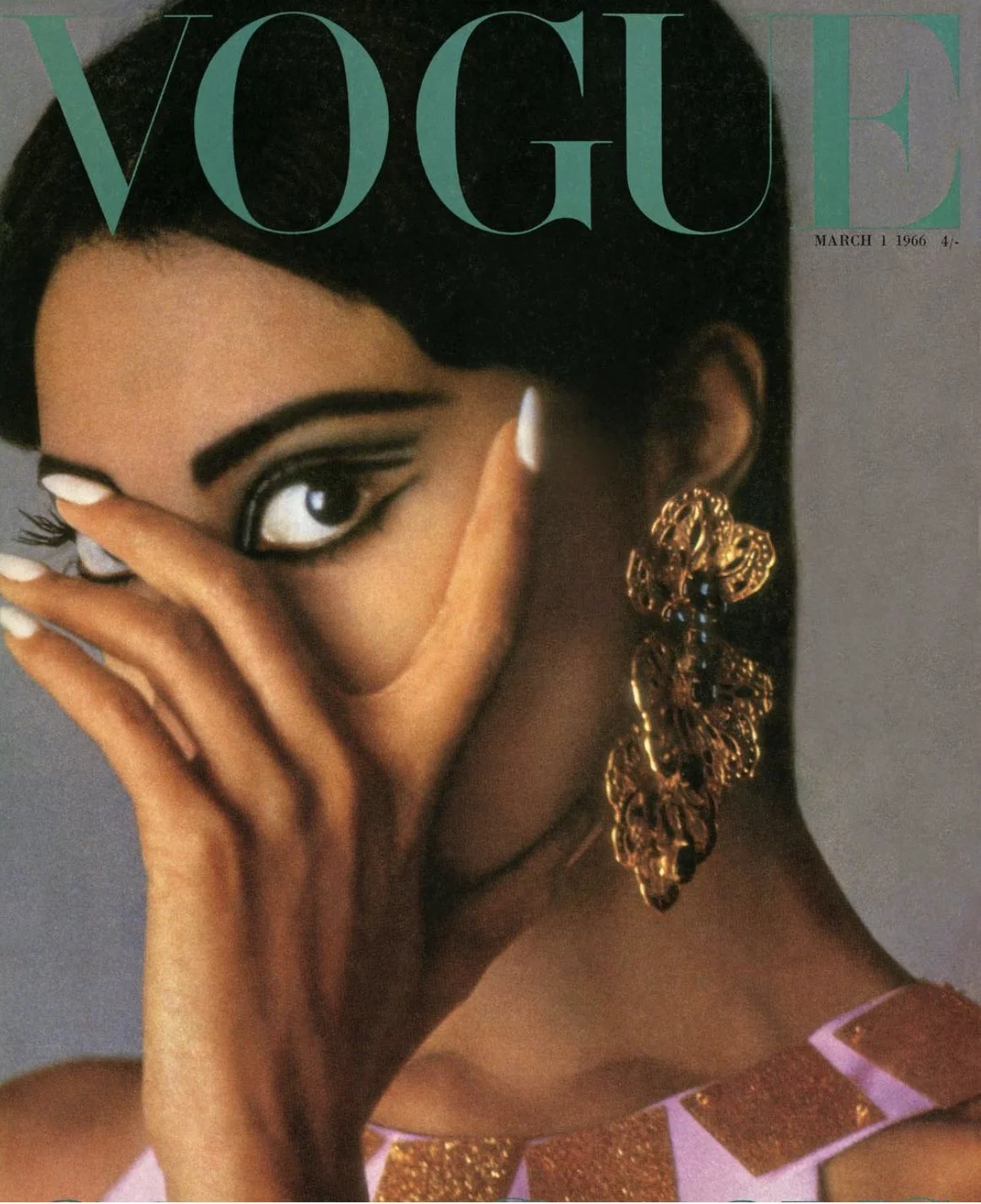 British Vogue, photo by David Bailey, 1966