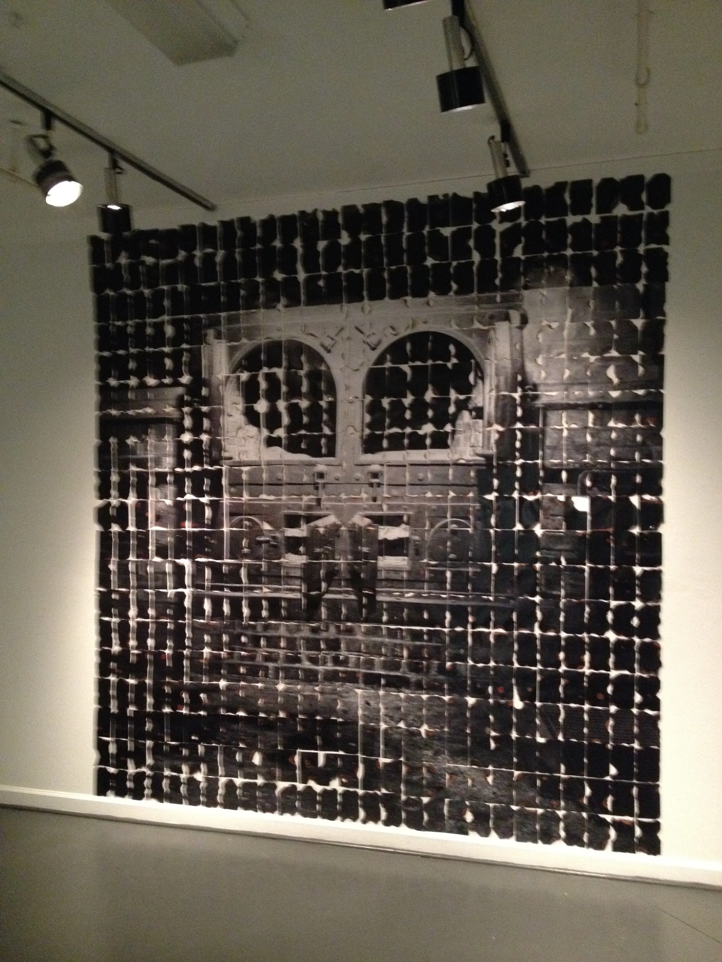 Zorah Olivia
"Pieces of Dachau"
Burned Black and White Photographs