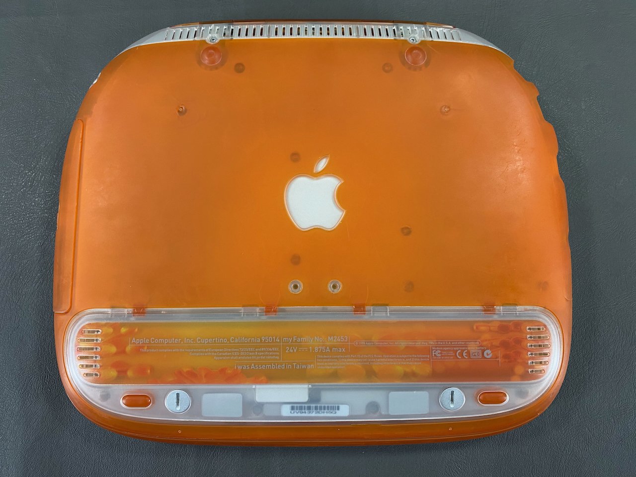 iBook G3 (Tangerine) — mac27.net