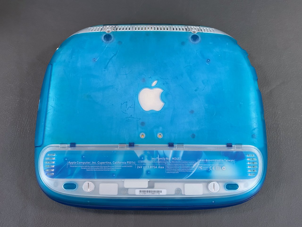 iBook G3 (Blueberry) — mac27.net iBook G3 (Blueberry) — mac27.net