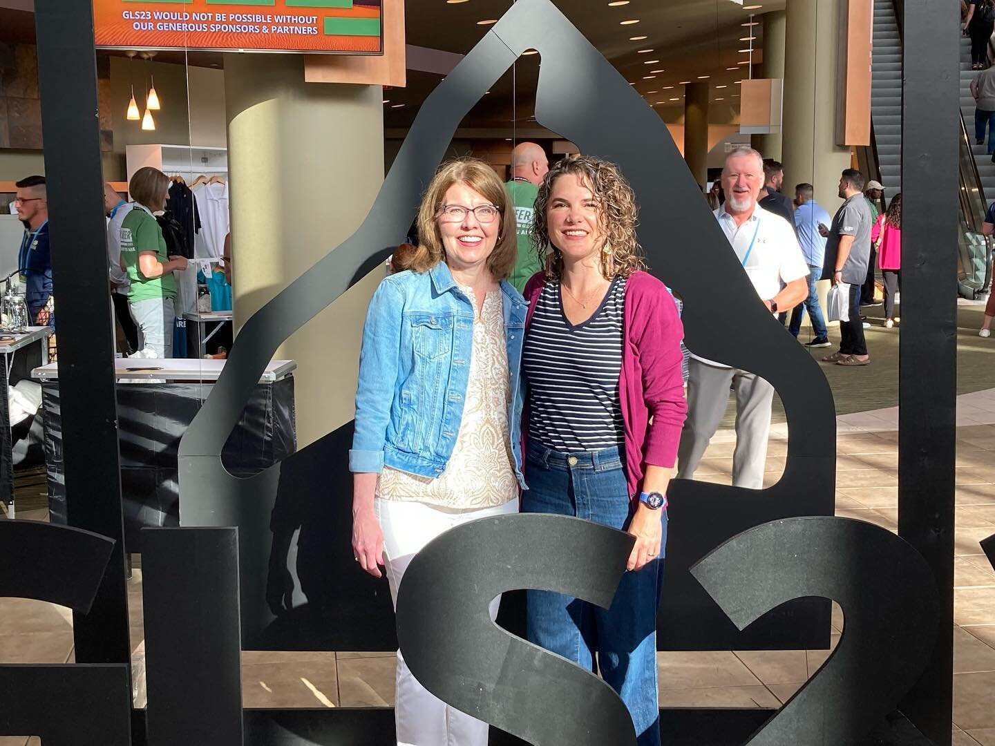 Great fun from this summer &mdash; being at the Global Leadership Summit in Chicago with a great friend who is a wonderful leader!