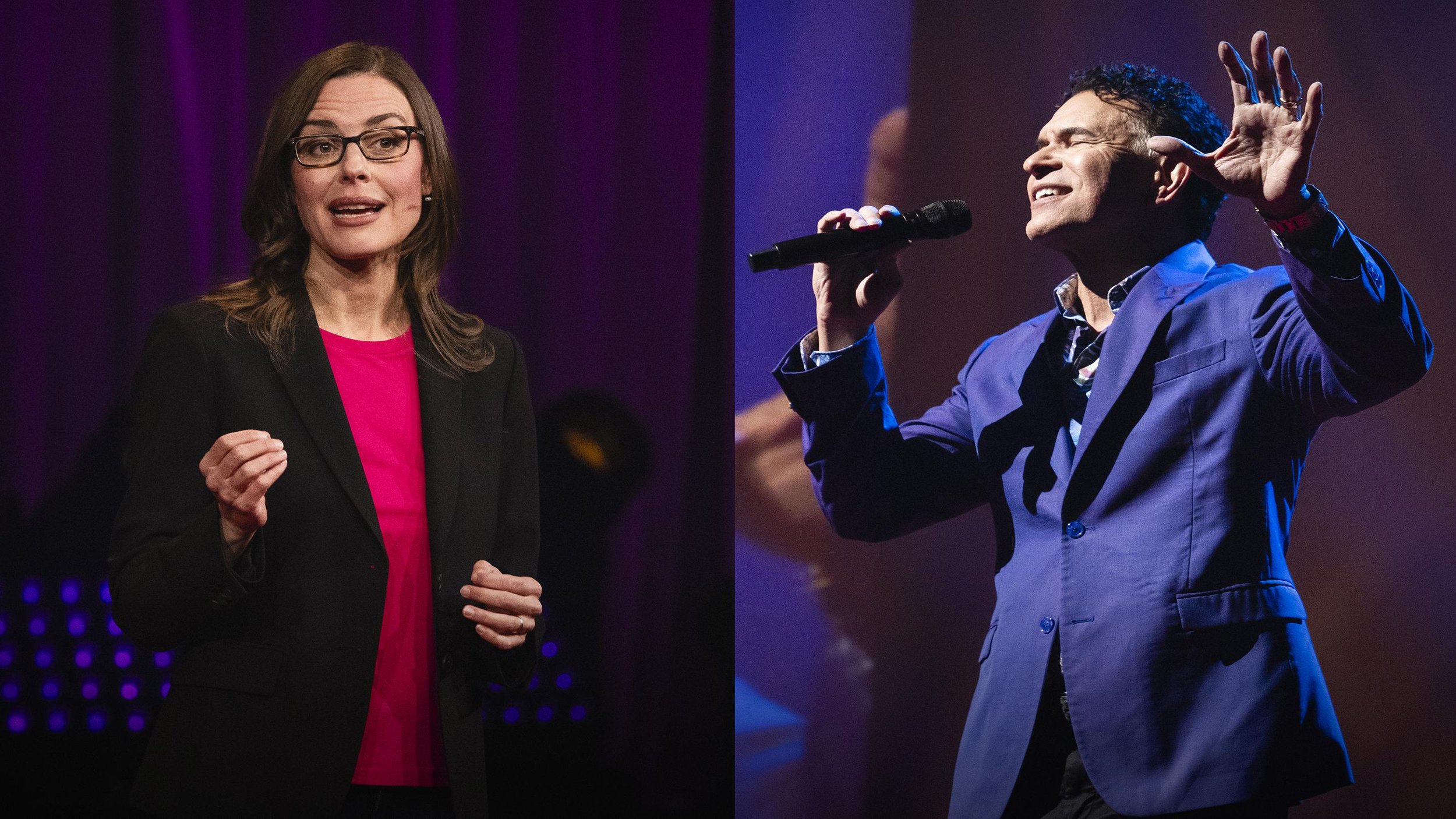 Lear deBessonet with Brian Stokes Mitchell