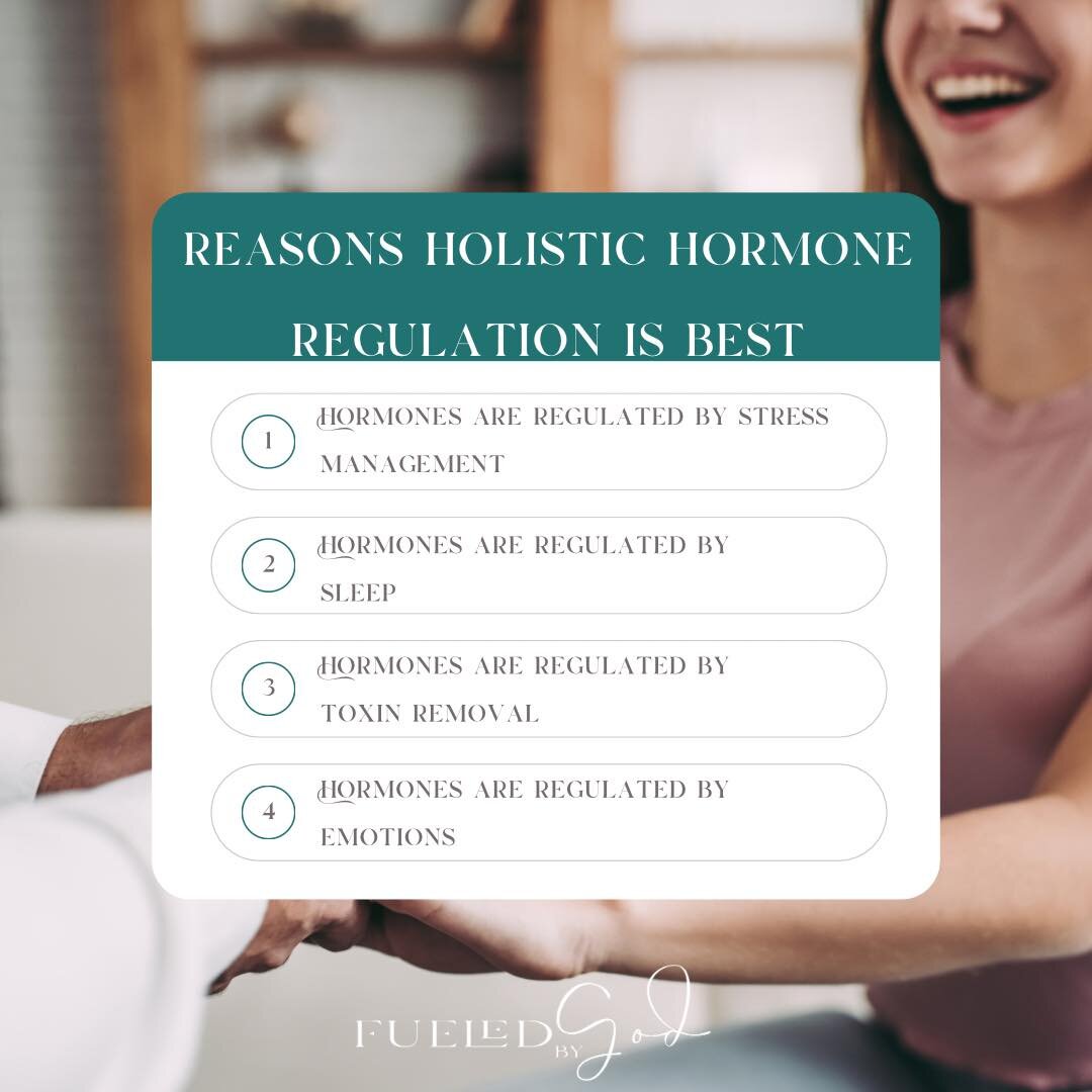 Just what is Holistic Hormone Regulation &amp; why is it so important?

I get that question a lot because so many programs don&rsquo;t look at the WHOLE person.  Women&rsquo;s hormones are negatively impacted by so much more than just what you eat an