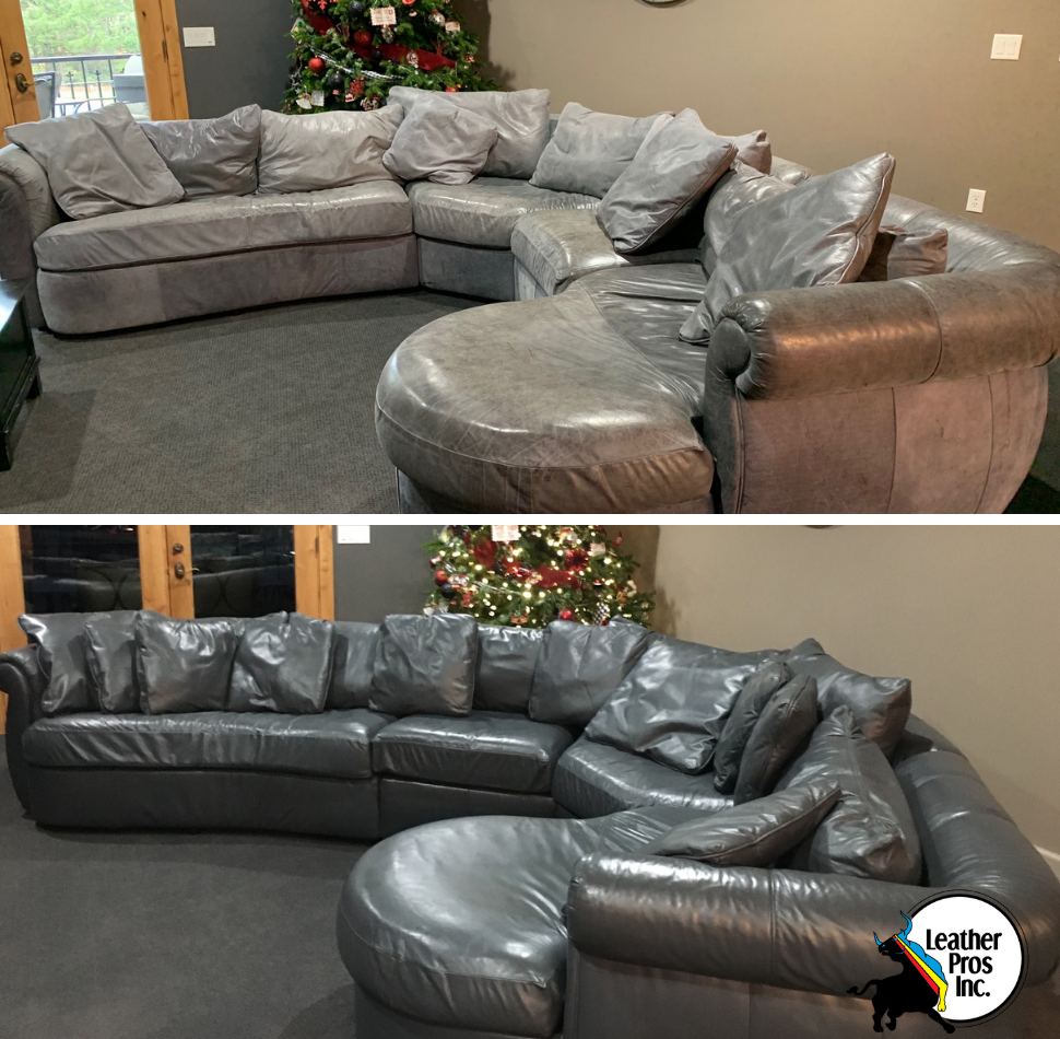 Leather Furniture Repair and Cleaning Transformations — Leather Pros Inc.
