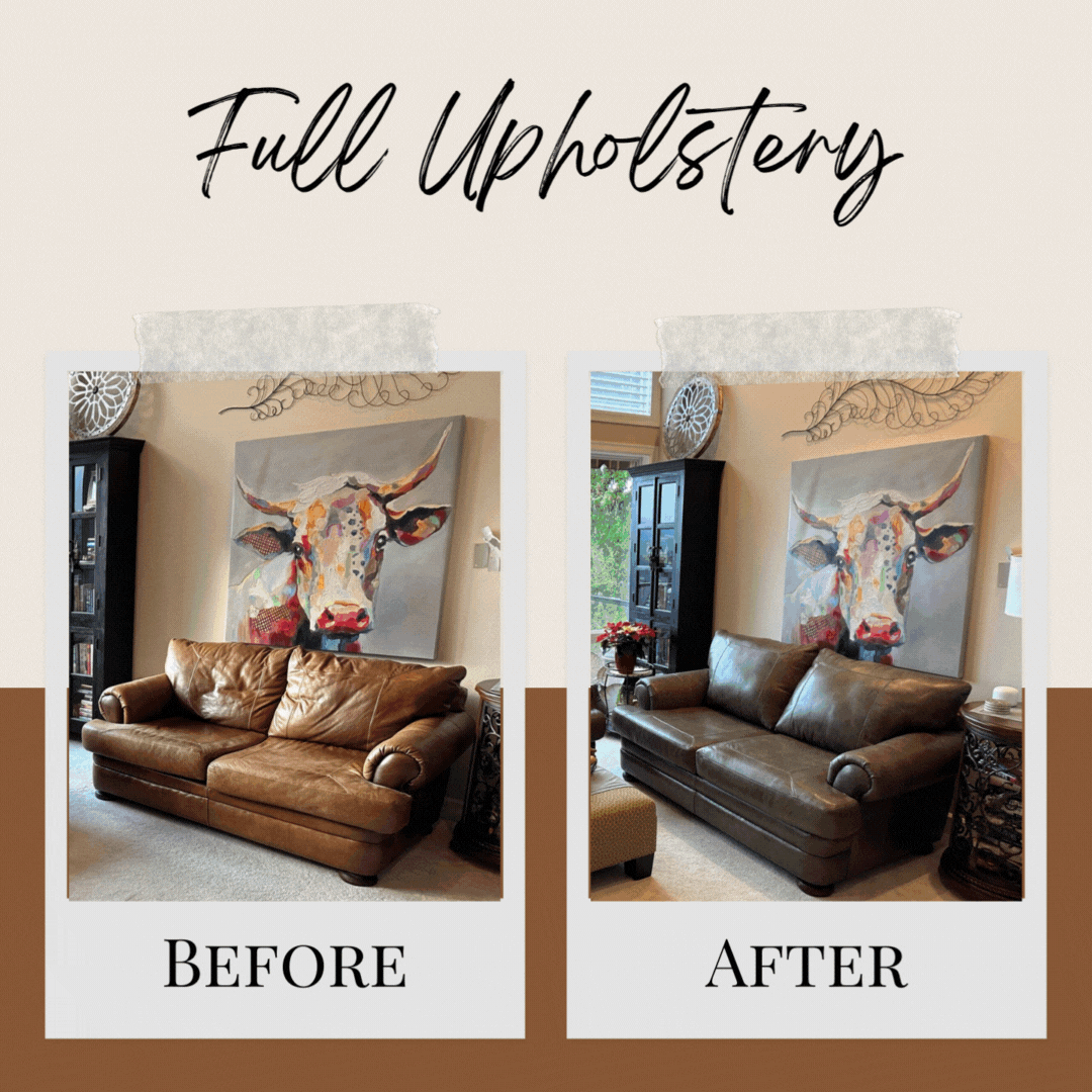 Upholstery shops Portland. Upholstery before and afters.