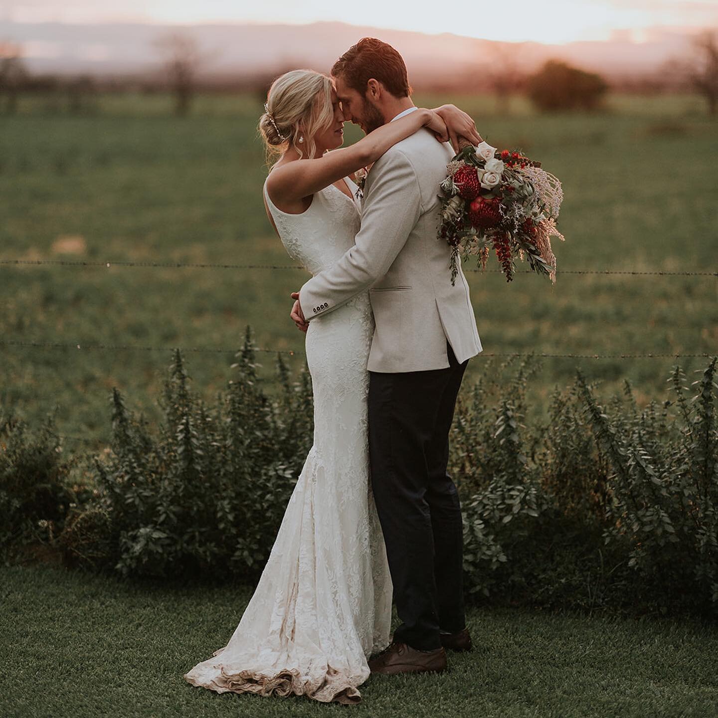 Kim + Scott 

These two made the absolute most of their wedding day, remember I mentioned it &lsquo;rained&rsquo;  take a look at how absolutely beautiful this late afternoon light is! 
Do you know how to tell if a Bride has had the most amazing day?