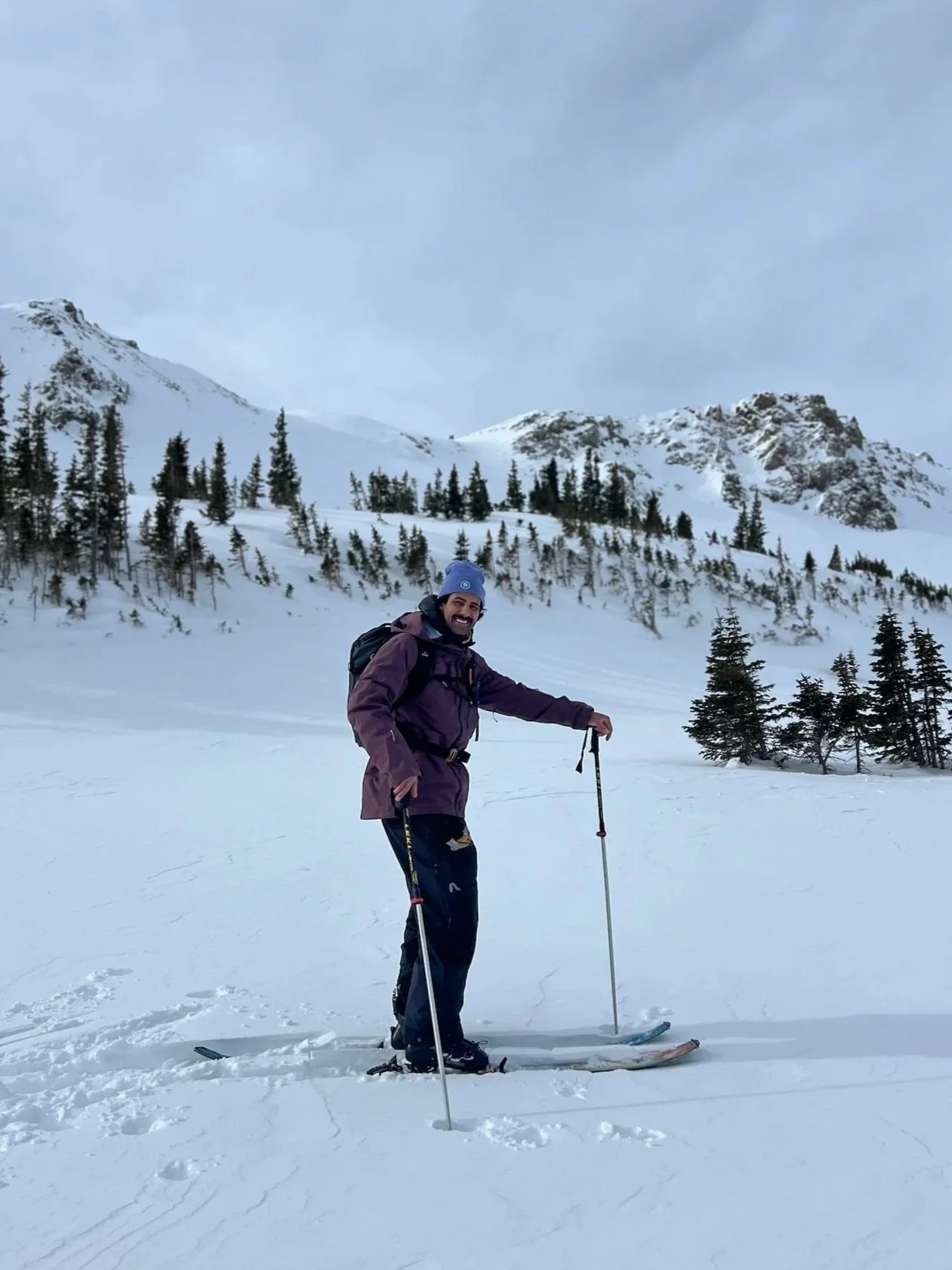 Danny Perez backcountry skiing Monkey Mind