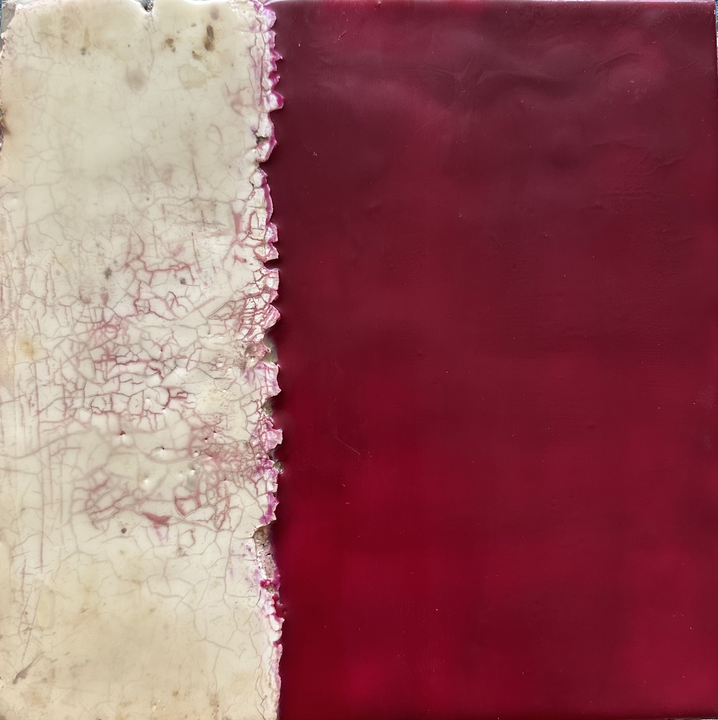 “In the Edge”
10” x 10”
fresco, encaustic, pigments