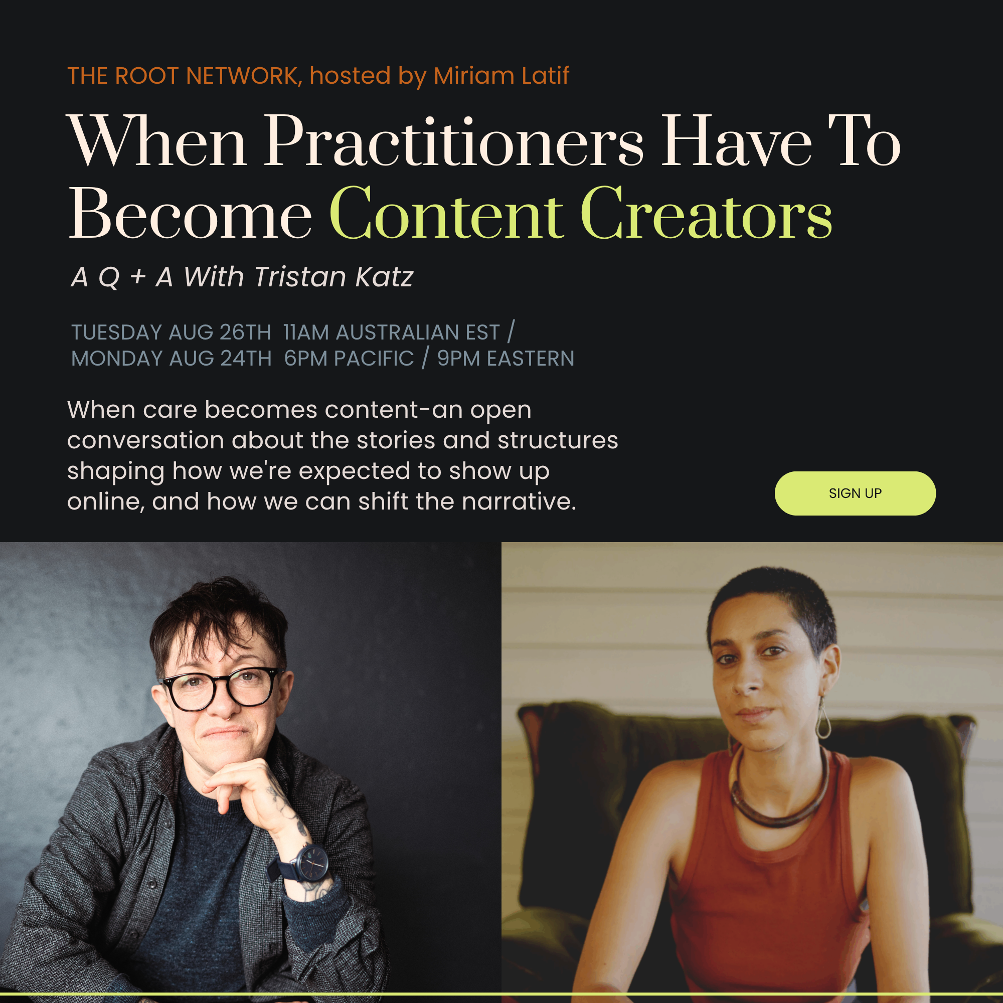When Practitioners Have to Become Content Creators