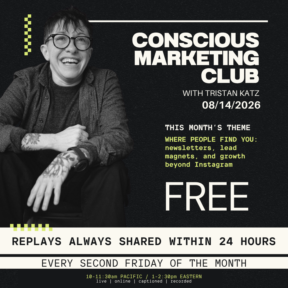 The Conscious Marketing Club