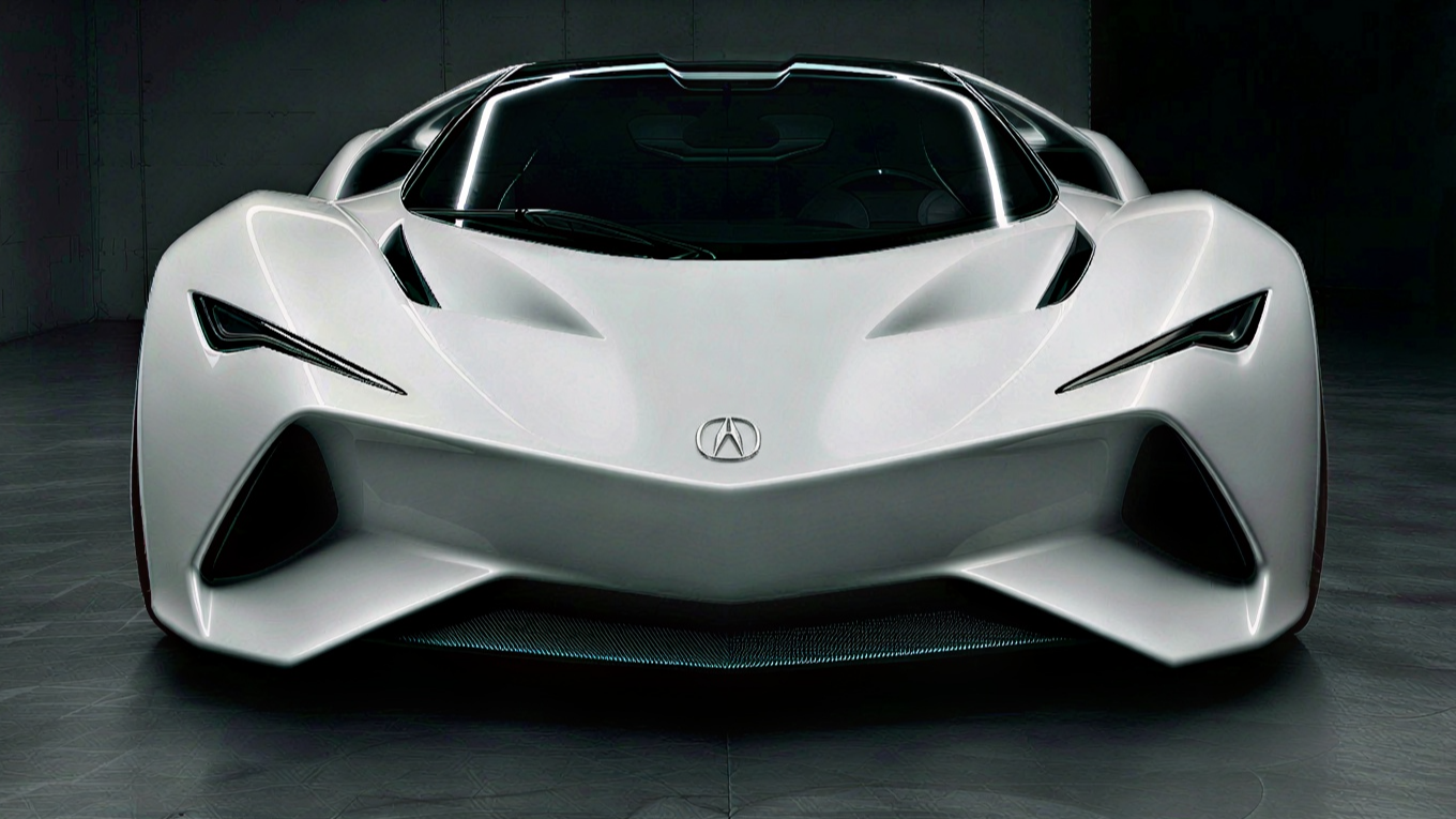 implement hood venting design found in image @2 into vehicle of image @1.png