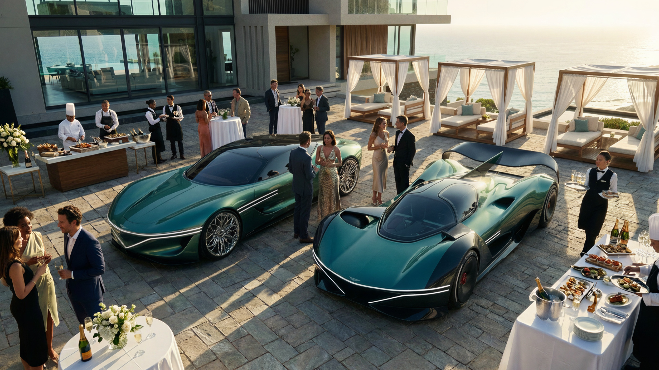 hyper realistic image of both vehicles parking next to each other.png