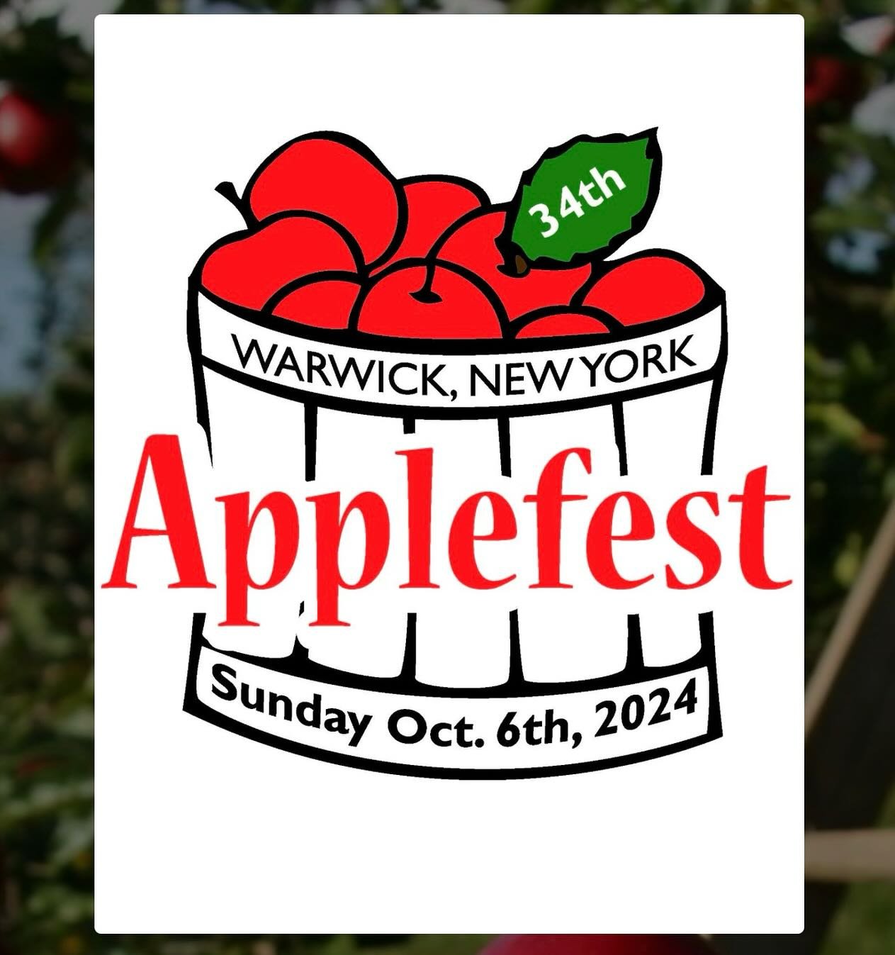 Our biggest and highly anticipated event of the year 
🍎🍏🅐🅟🅟🅛🅔🅕🅔🅢🅣🍏🍎 
&bull;
&bull;
&bull;
&bull;
#lovewhereyoulive #warwickny #orangecountyny #applefest #yearlyevent #celebration #fortheloveofapples #hvny #townwideevent #hometowntourist