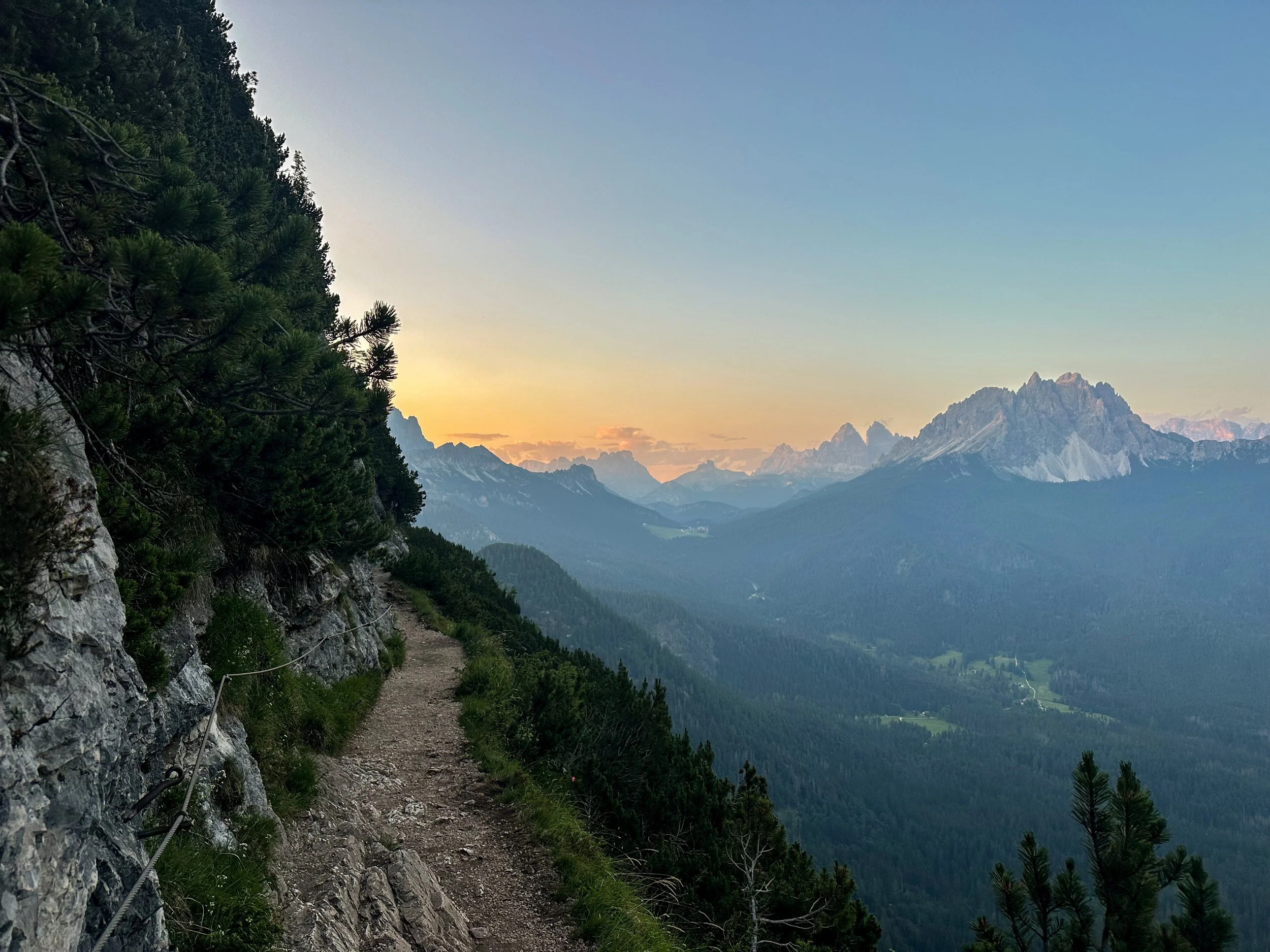 The hike to Lago di Sorapis