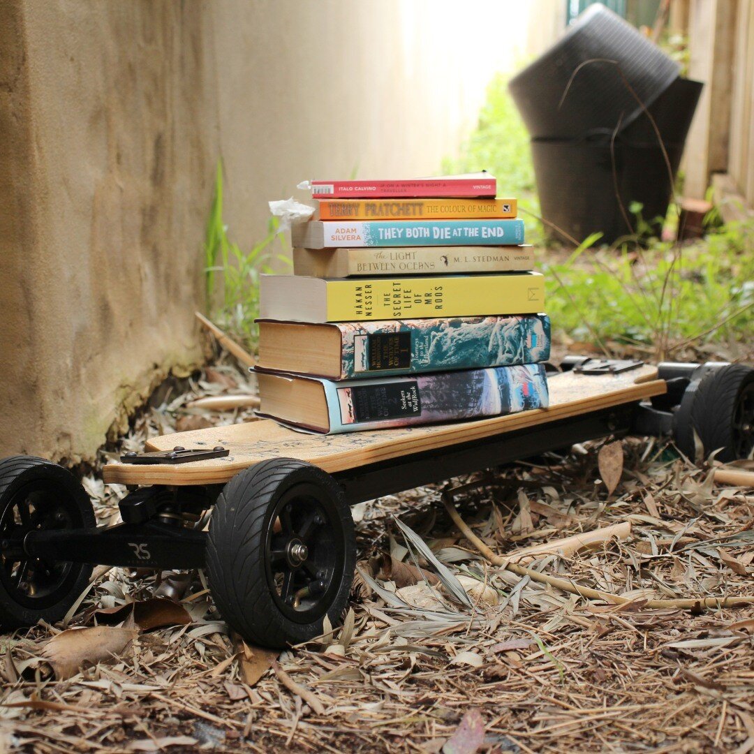Today is Read a book day! What book are you currently reading? What's on the top of your TBR list? 📚📖 Comment below! 👇👇👀

#Readabookday #electricmobility #escooter #electricscooter #euc #electricunicycle #eunicycle #euni #onewheel #esk8australia
