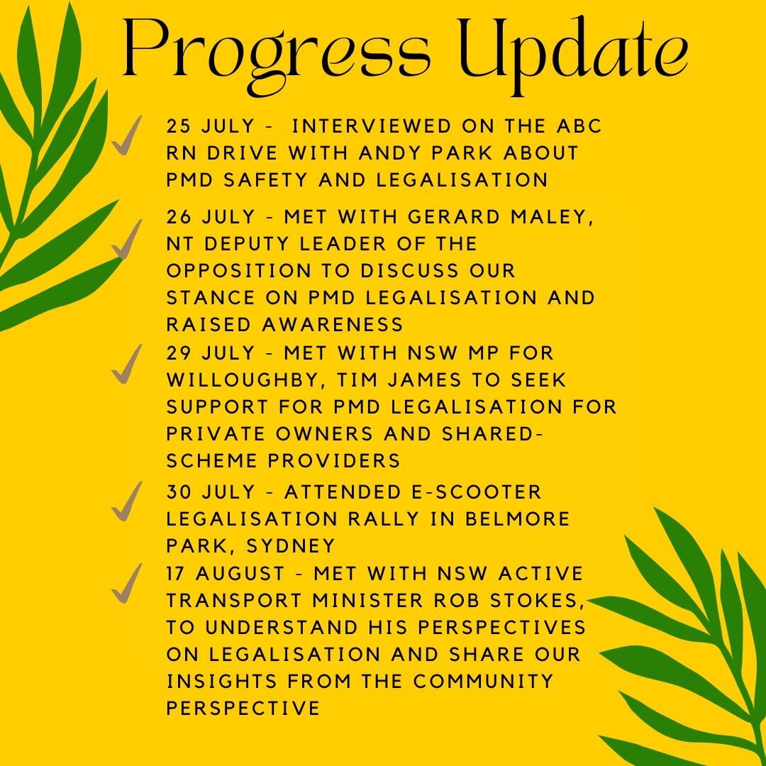 ERA has made great progress in the last few months from meeting with MPs! Check out the summary of what we've done so far! As more things happen, we promise to keep all of our supporters informed!