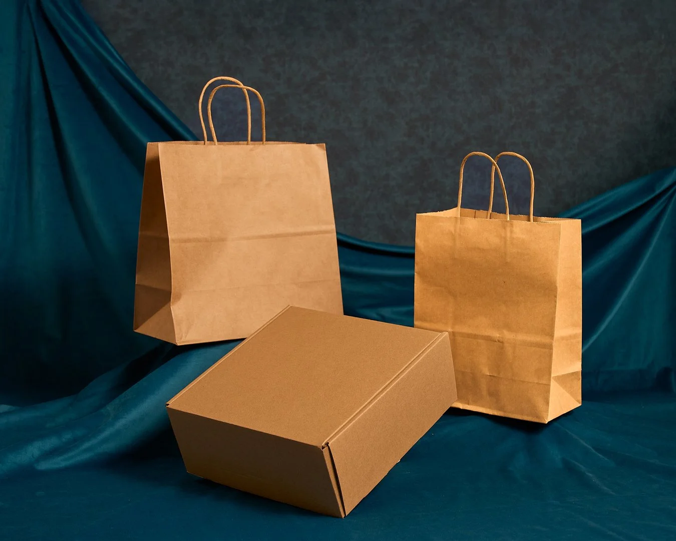 Kraft Box and Bags - Option to add Logo
