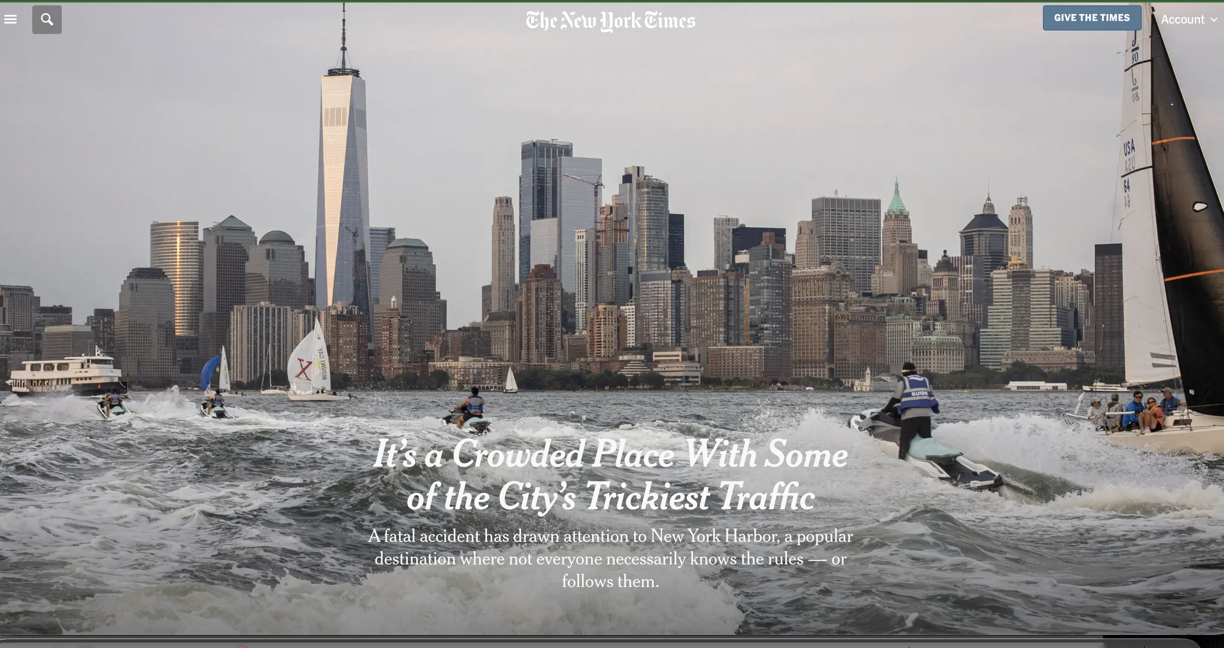 It’s a Crowded Place With Some of the City’s Trickiest Traffic