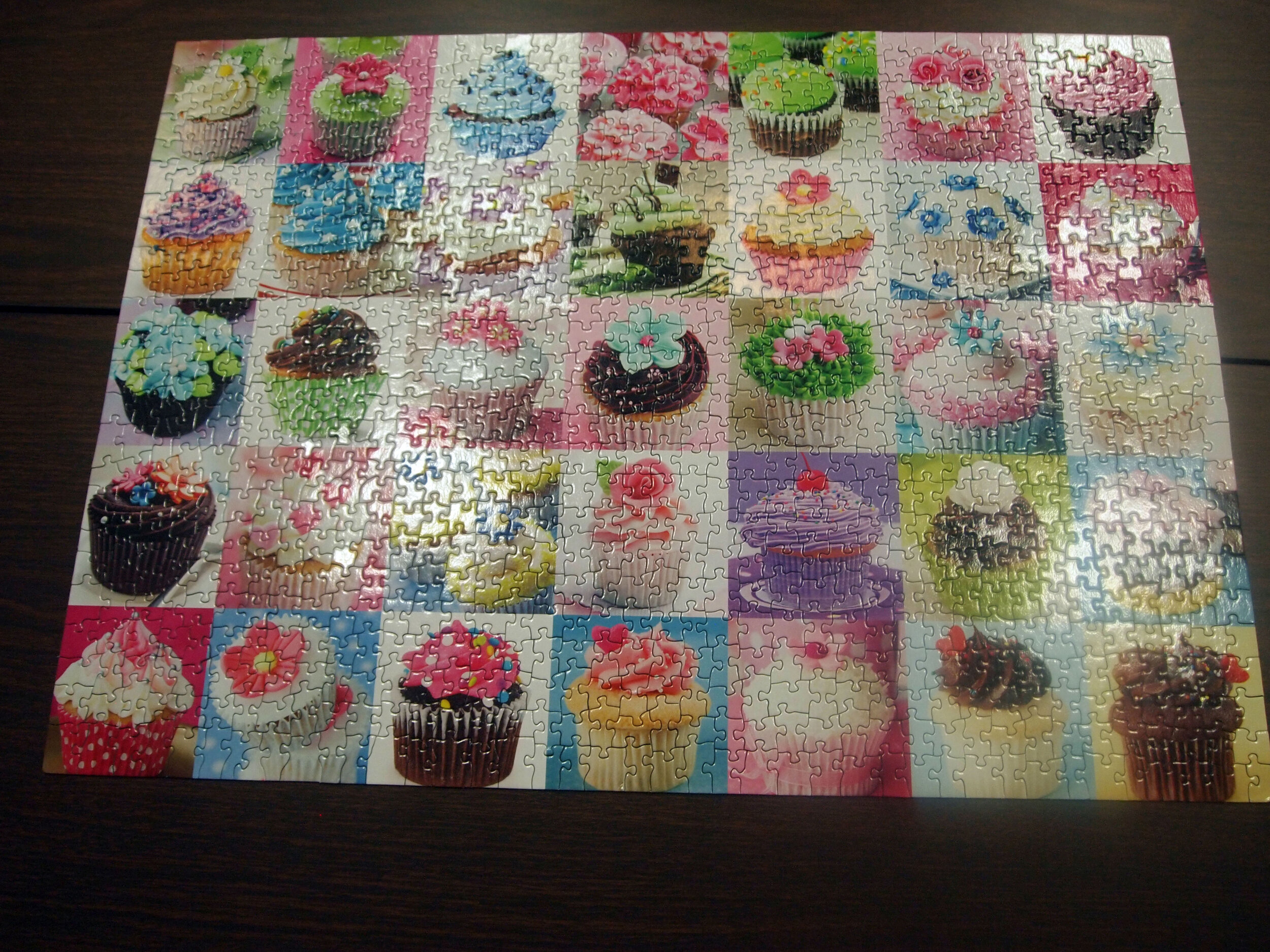  Sweets to the Sweet with a Finished Puzzle 